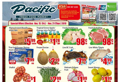 Pacific Fresh Food Market (North York) Flyer November 15 to 21