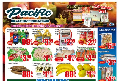 Pacific Fresh Food Market (Pickering) Flyer November 15 to 21