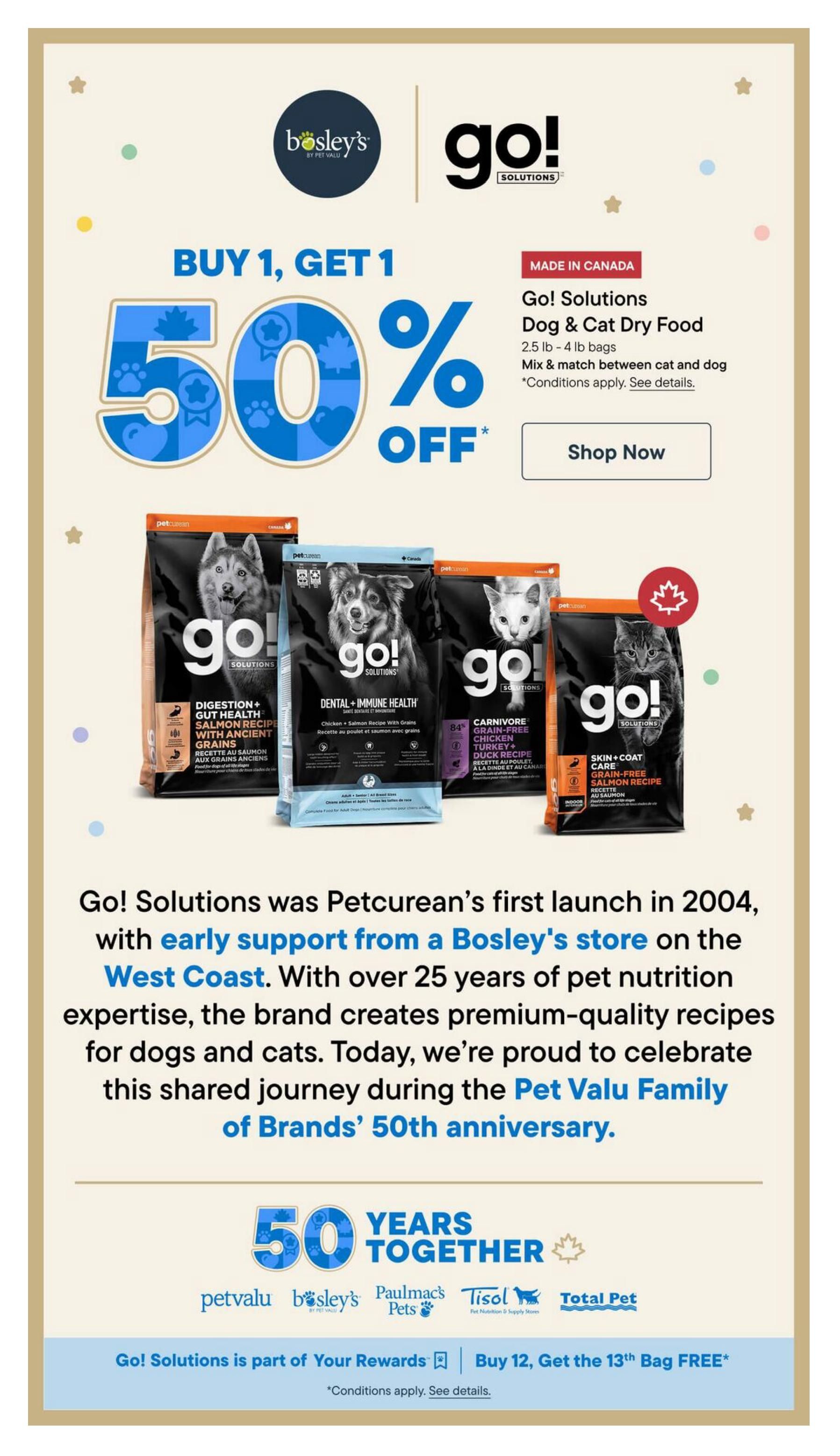 Bosley's by PetValu Flyer September 3 to 16