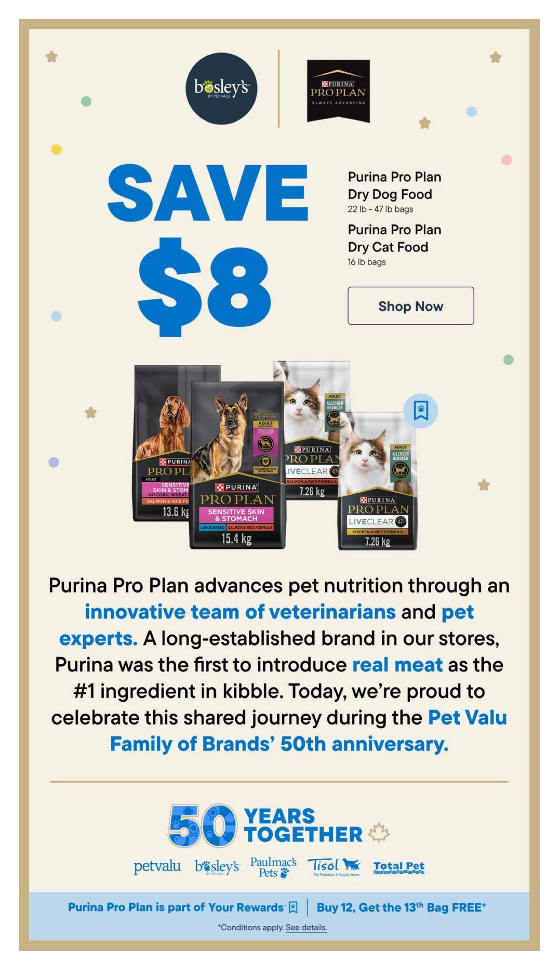 Bosley's by PetValu Flyer September 3 to 16