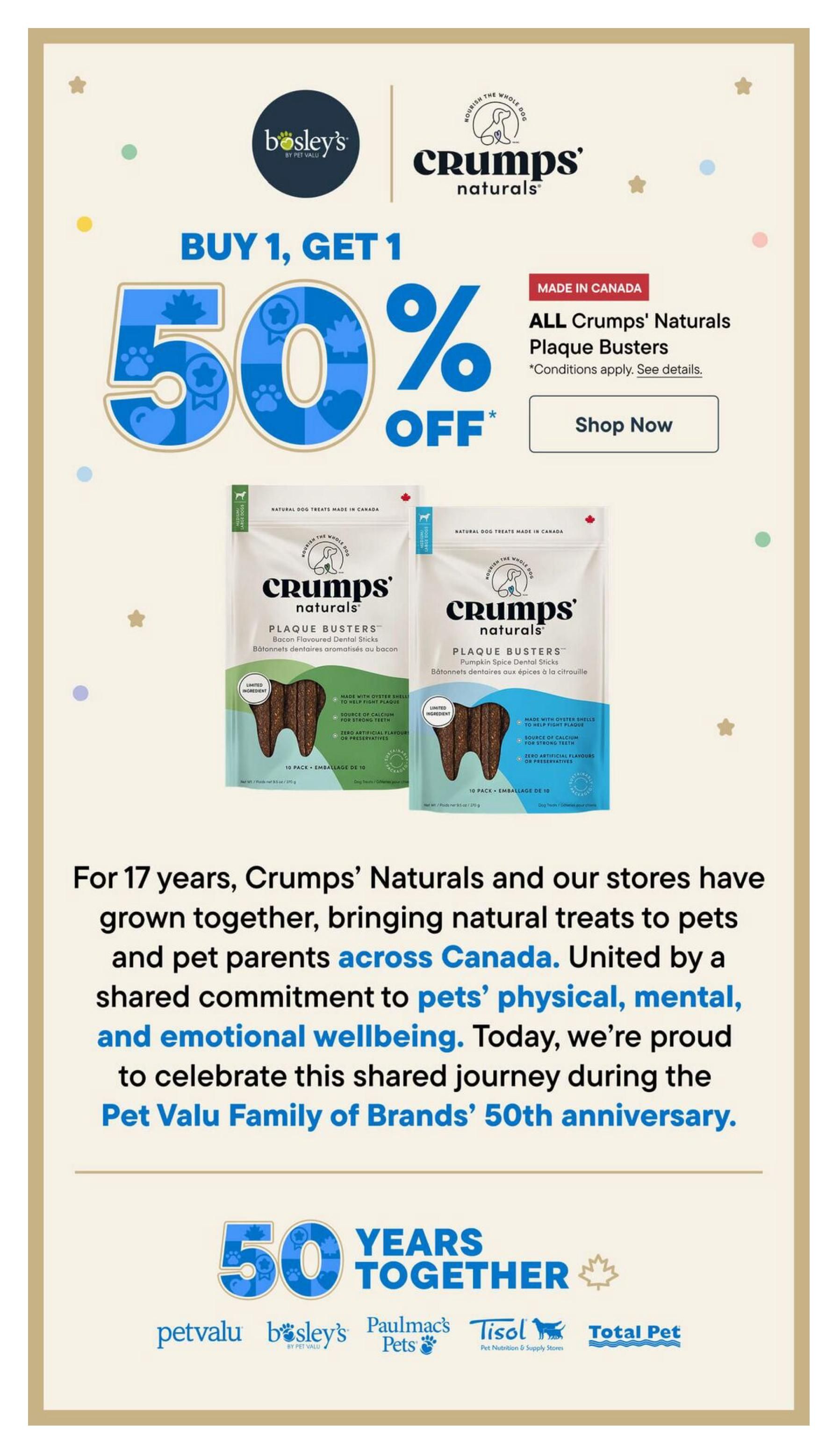 Bosley's by PetValu Flyer September 3 to 16