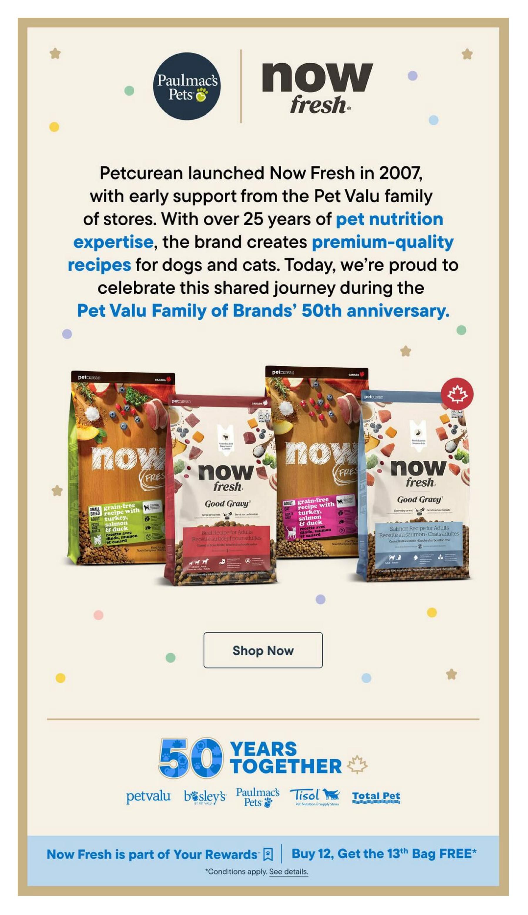 Paulmac's Pets Flyer September 3 to 16