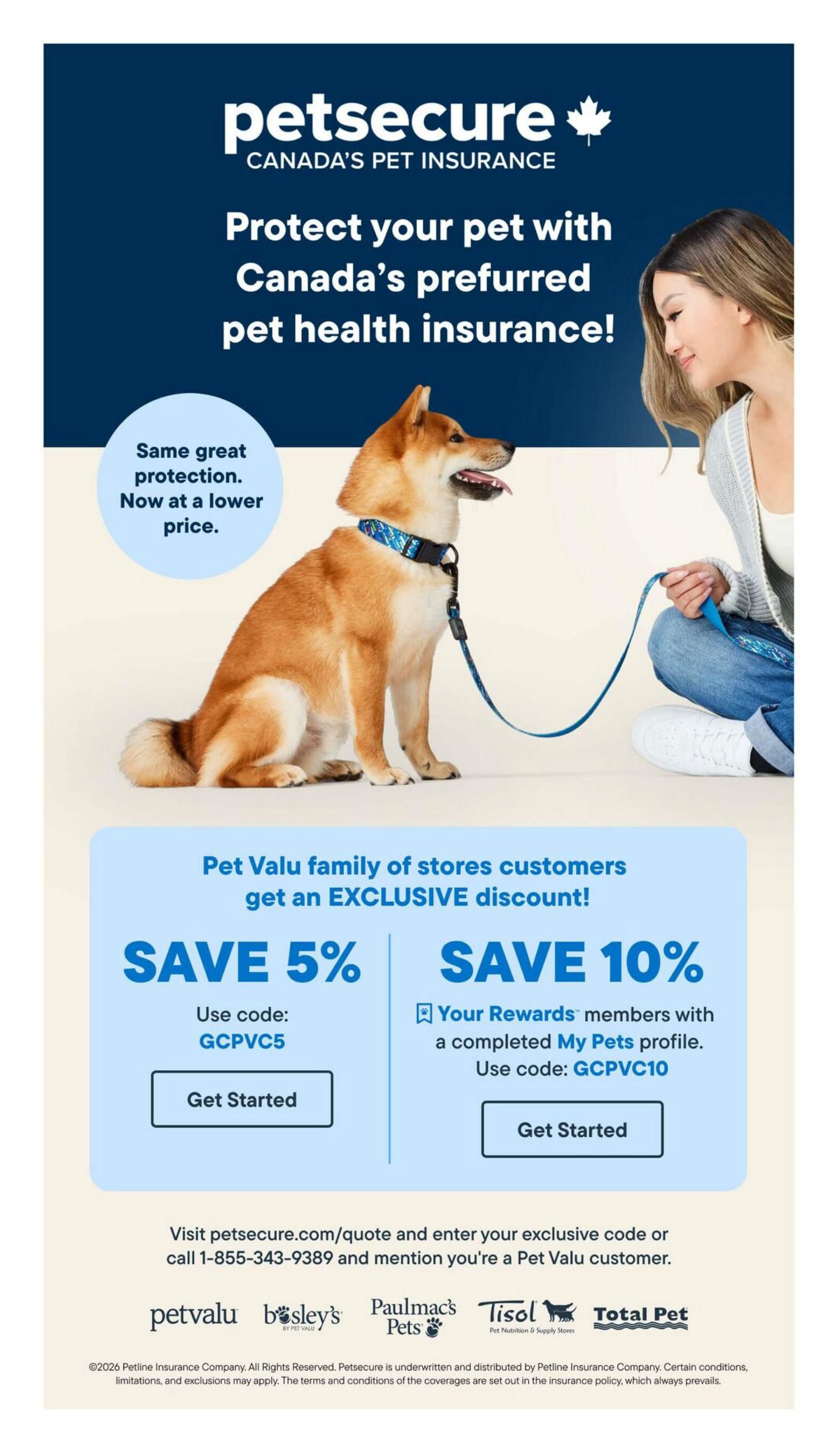 Paulmac's Pets Flyer September 3 to 16