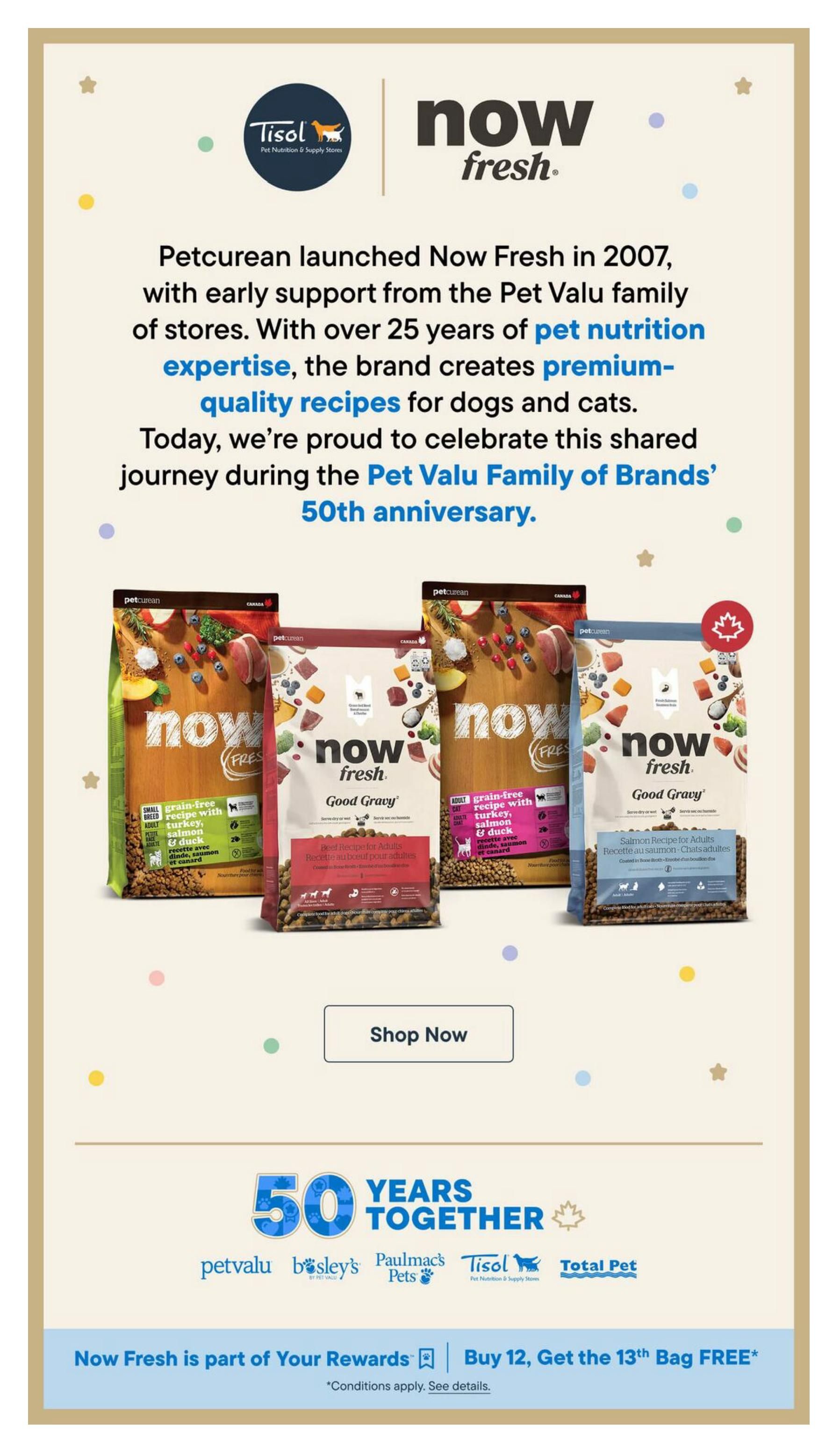 Tisol Pet Nutrition & Supply Stores Flyer September 3 to 16