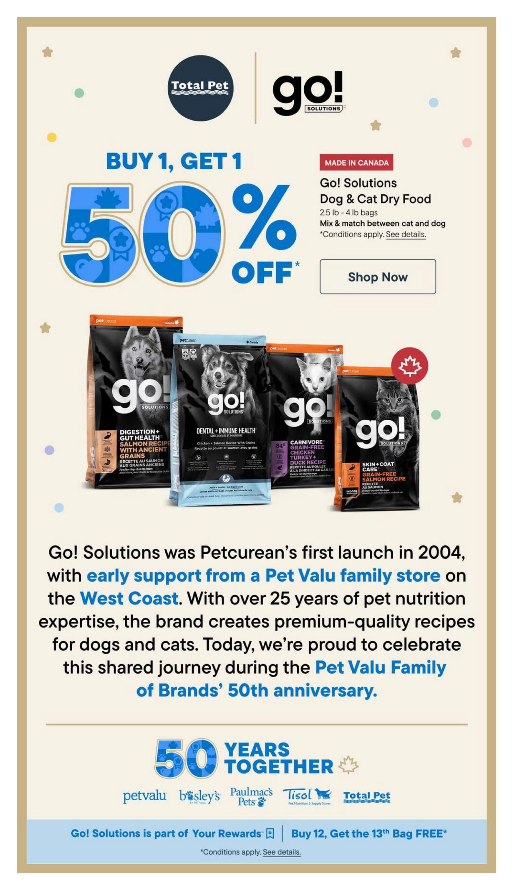 Total Pet Flyer September 3 to 16