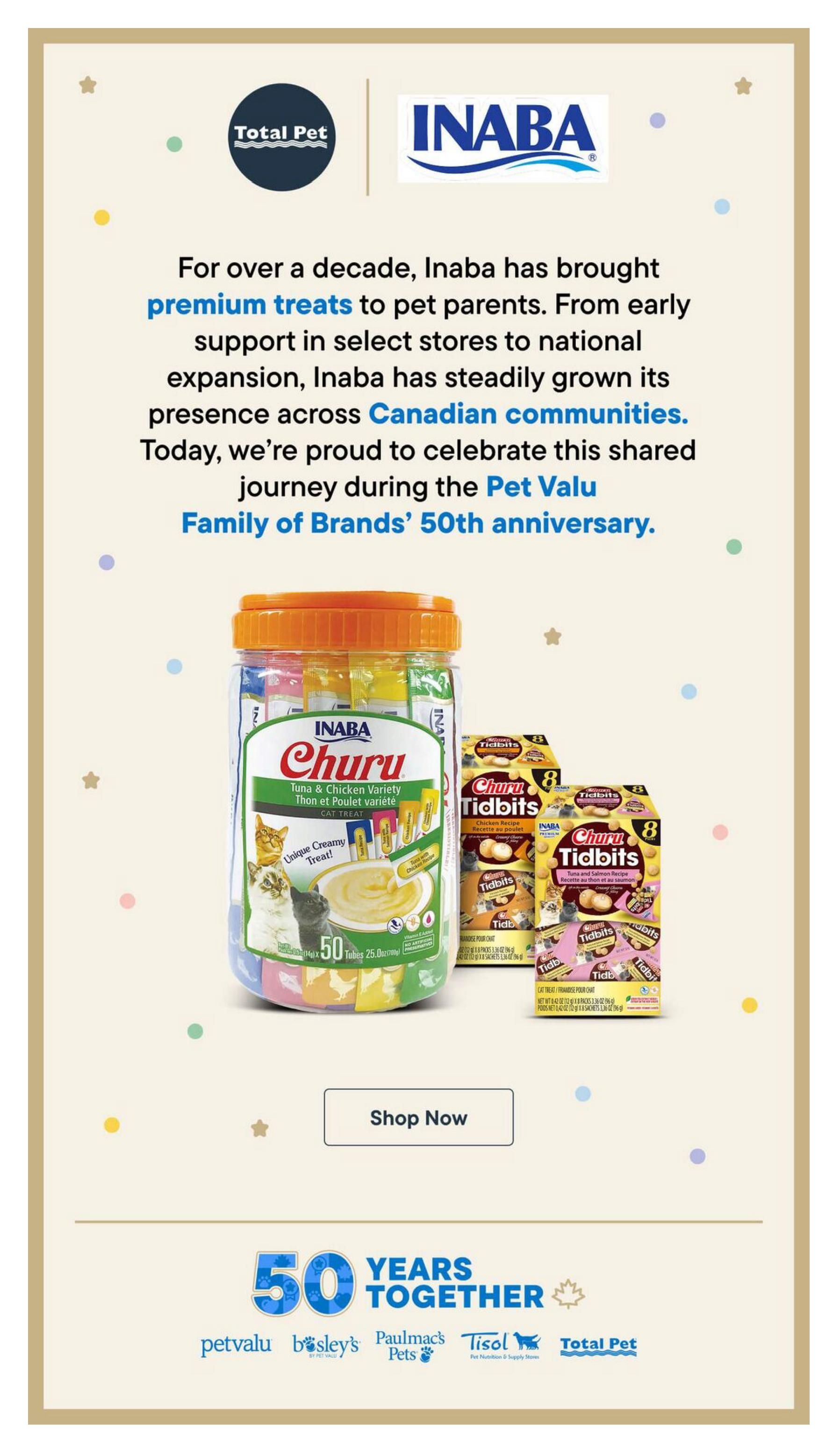 Total Pet Flyer September 3 to 16