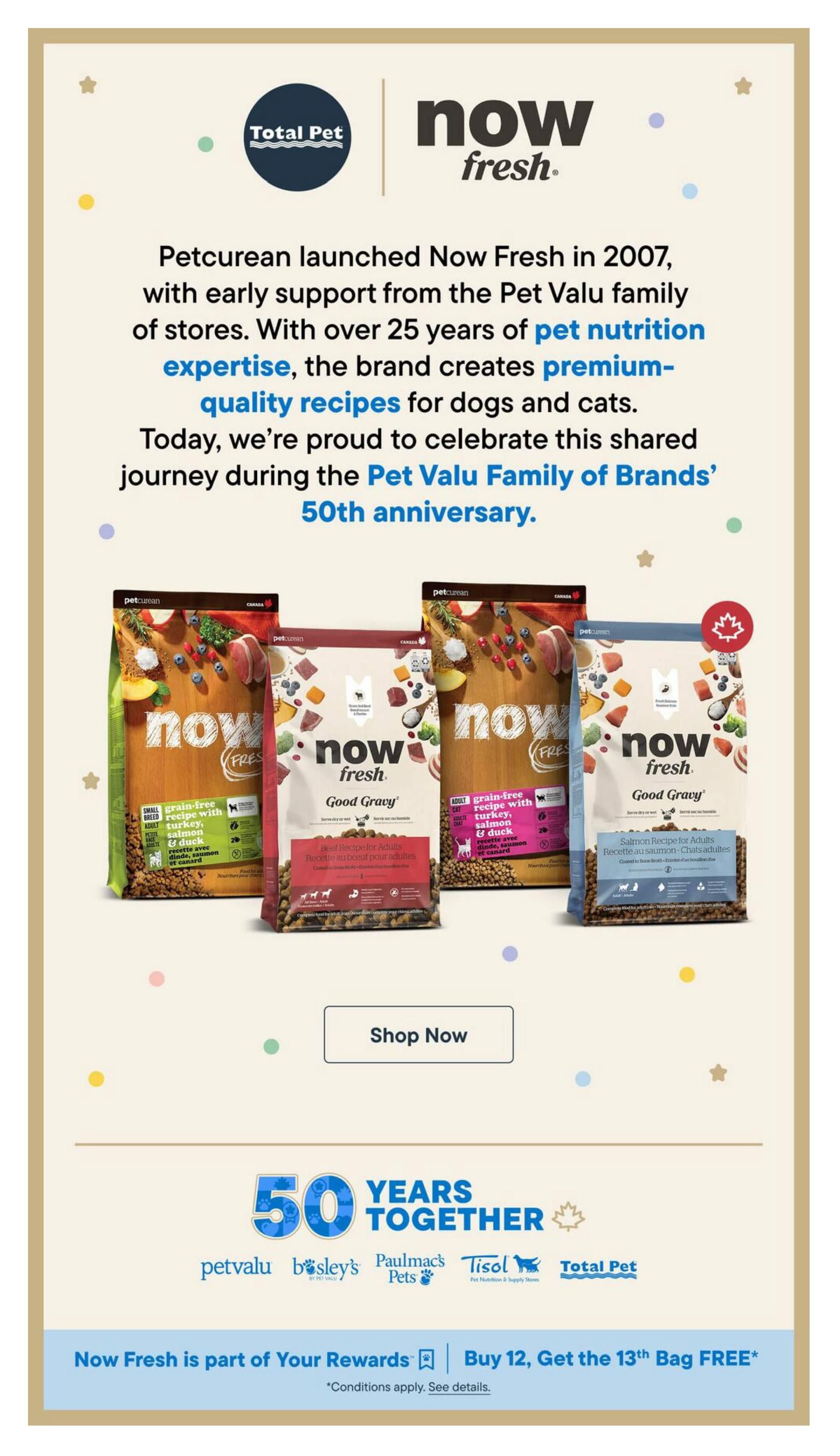 Total Pet Flyer September 3 to 16