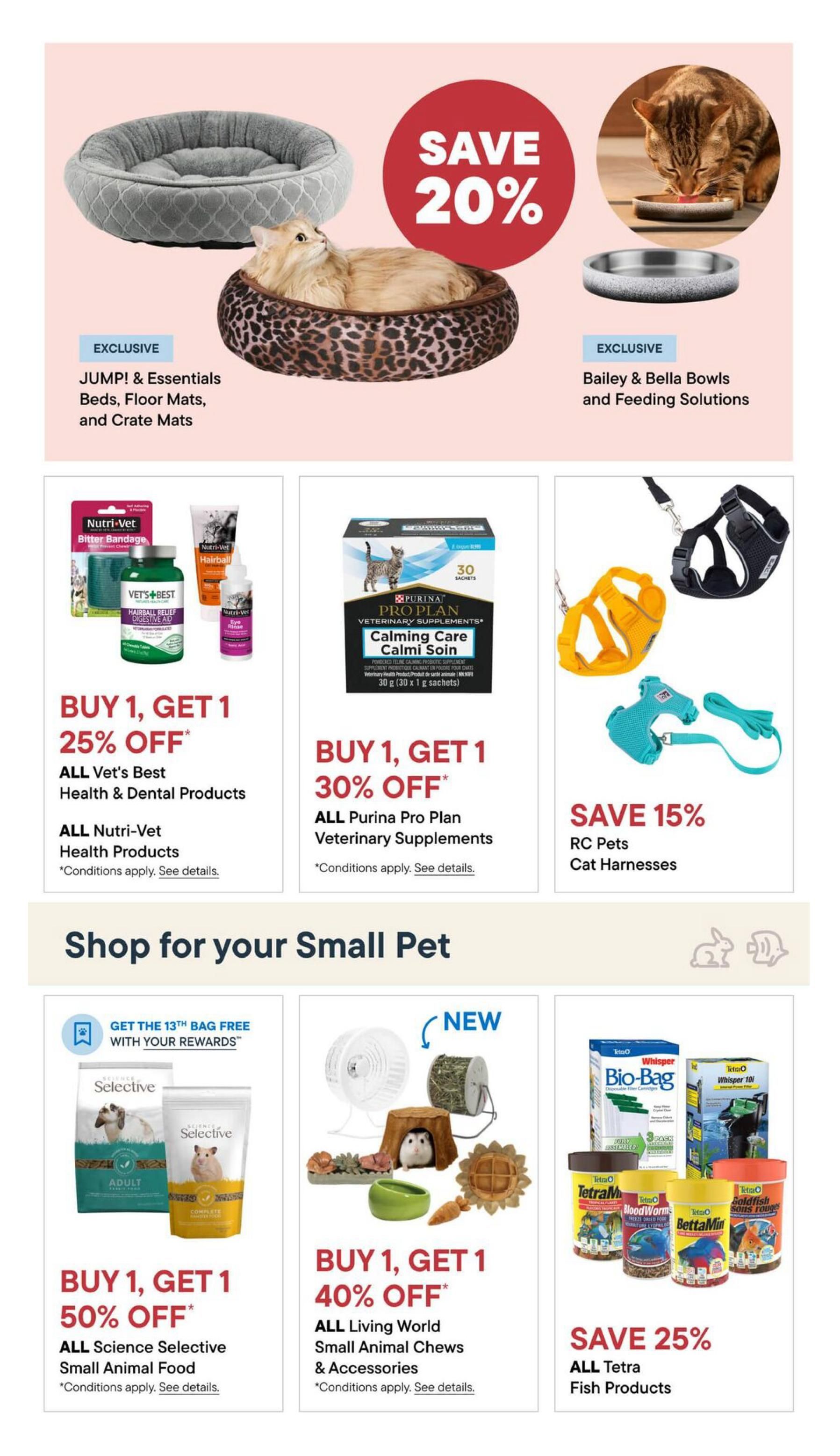 Total Pet Flyer September 3 to 16