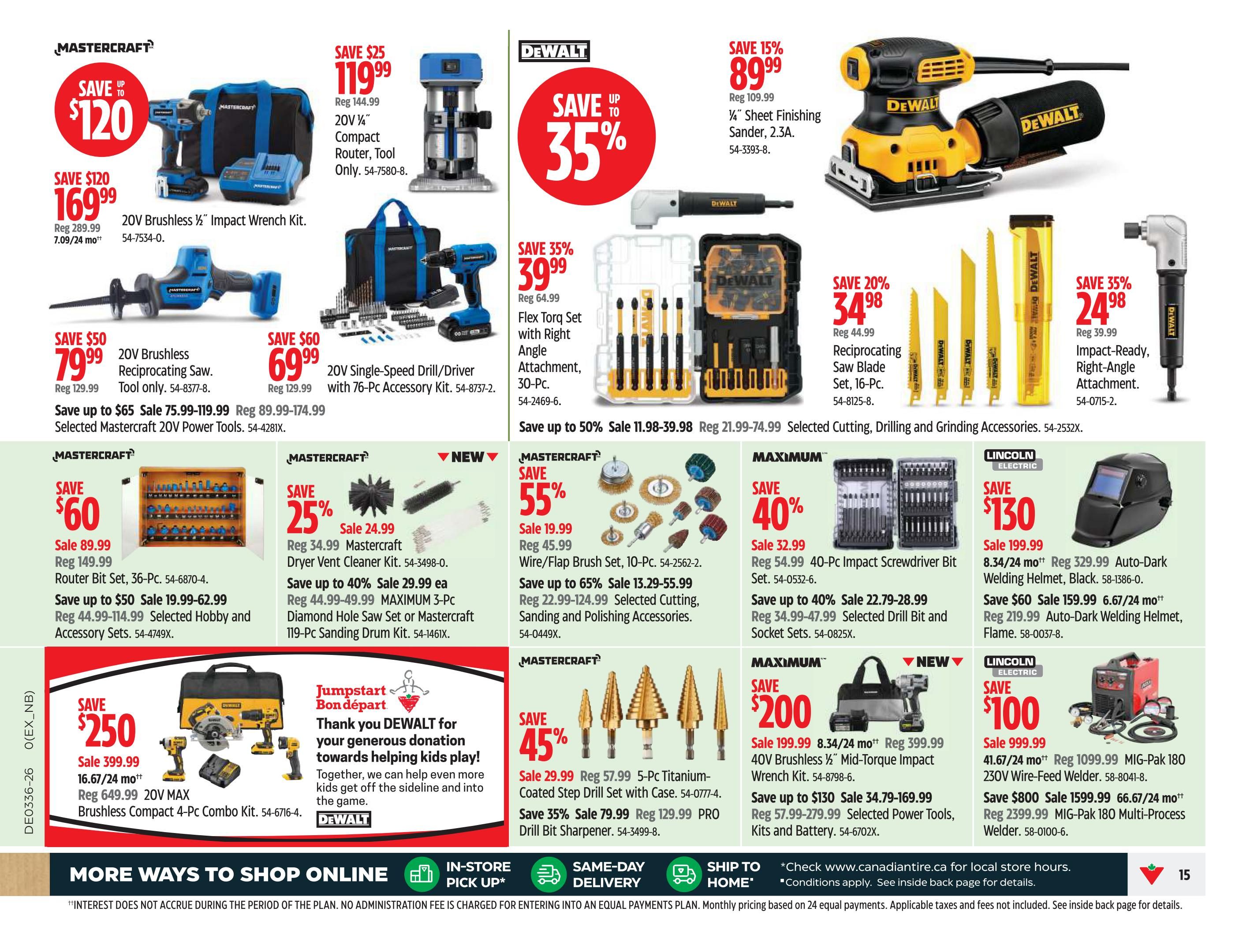 Canadian Tire (West) Flyer September 4 to 10