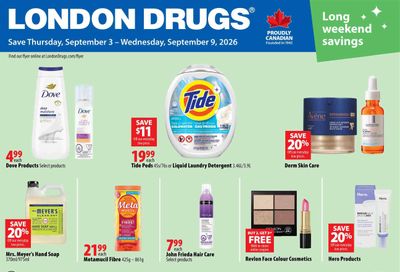 London Drugs Weekly Flyer September 3 to 9