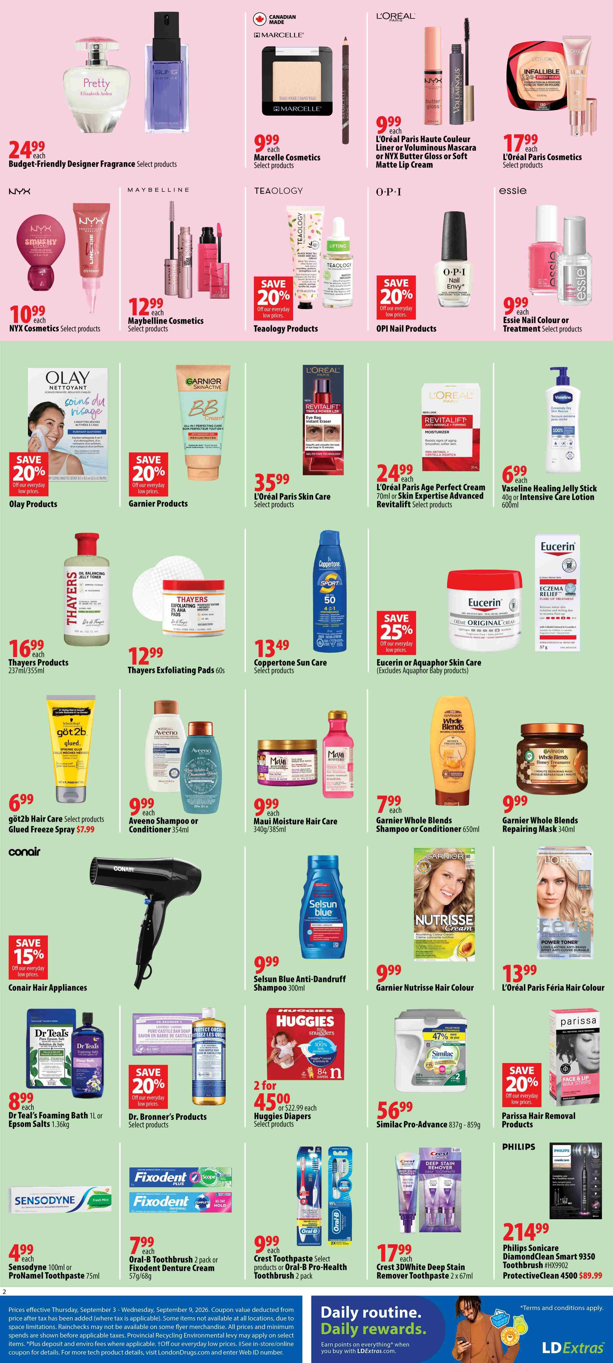 London Drugs Weekly Flyer September 3 to 9