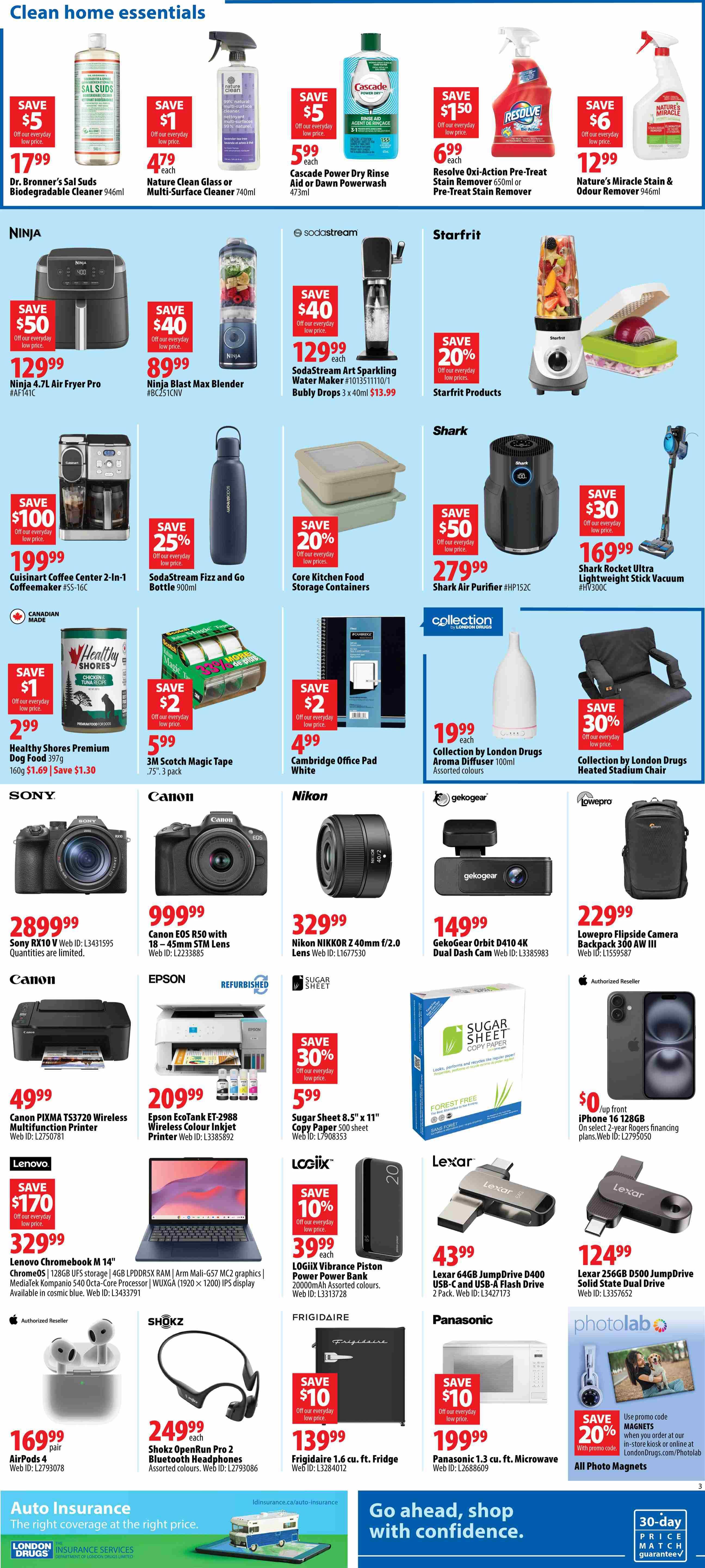 London Drugs Weekly Flyer September 3 to 9