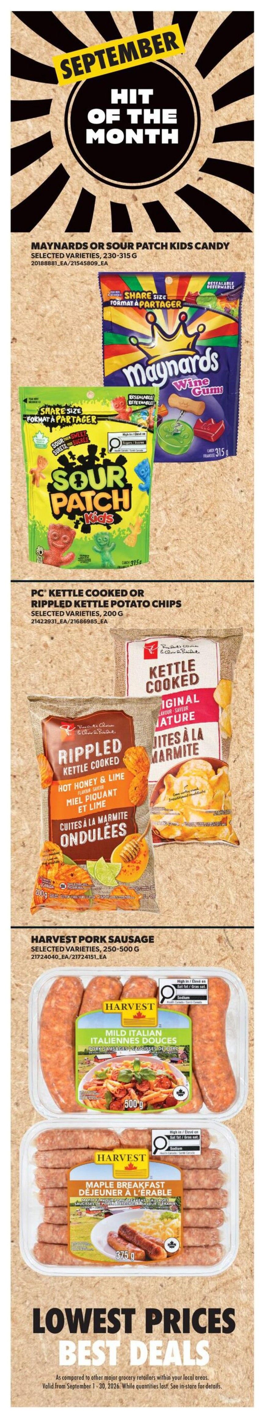 Real Canadian Wholesale Club Flyer September 3 to 9
