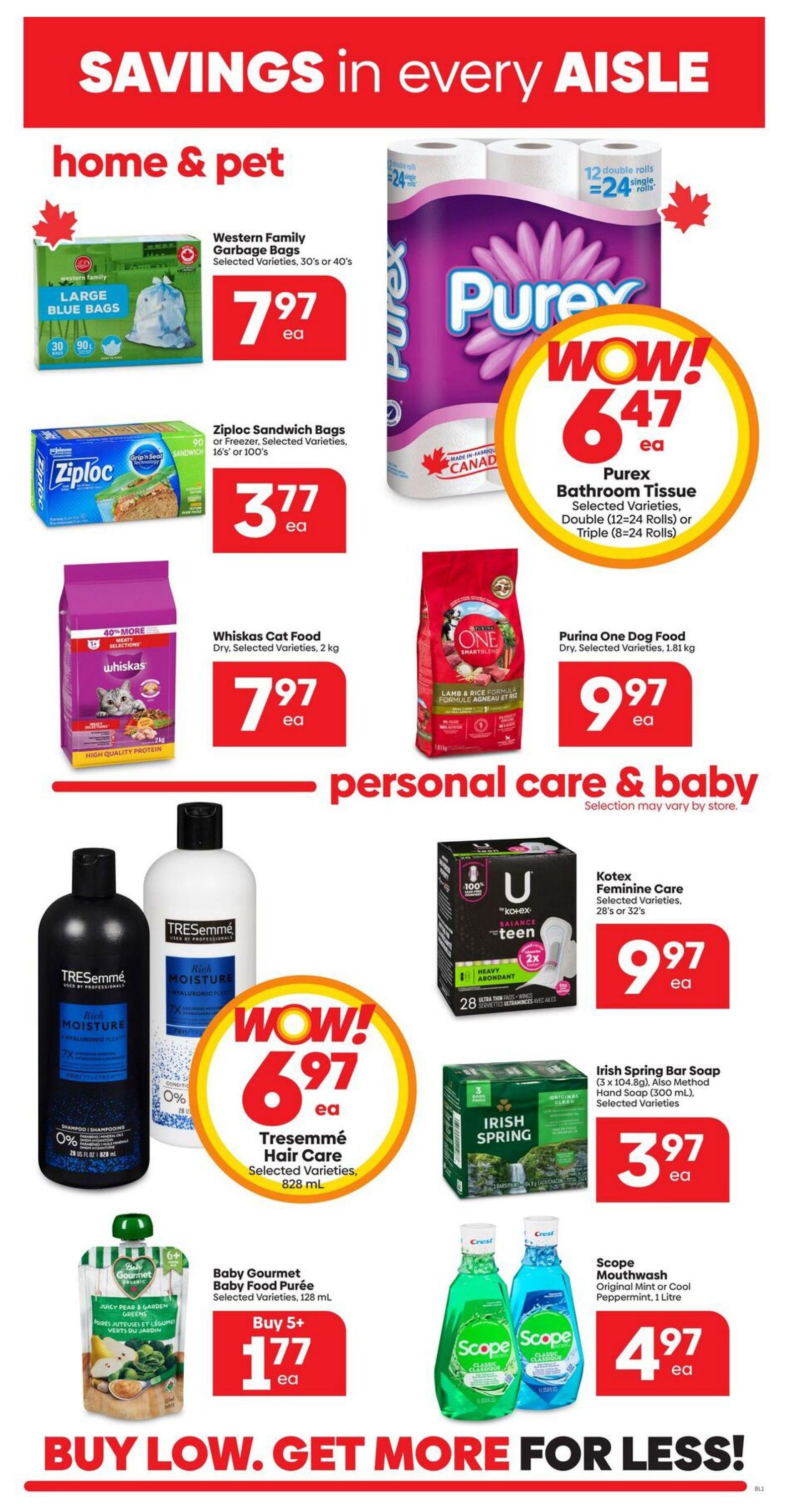 Buy-Low Foods Flyer September 3 to 9