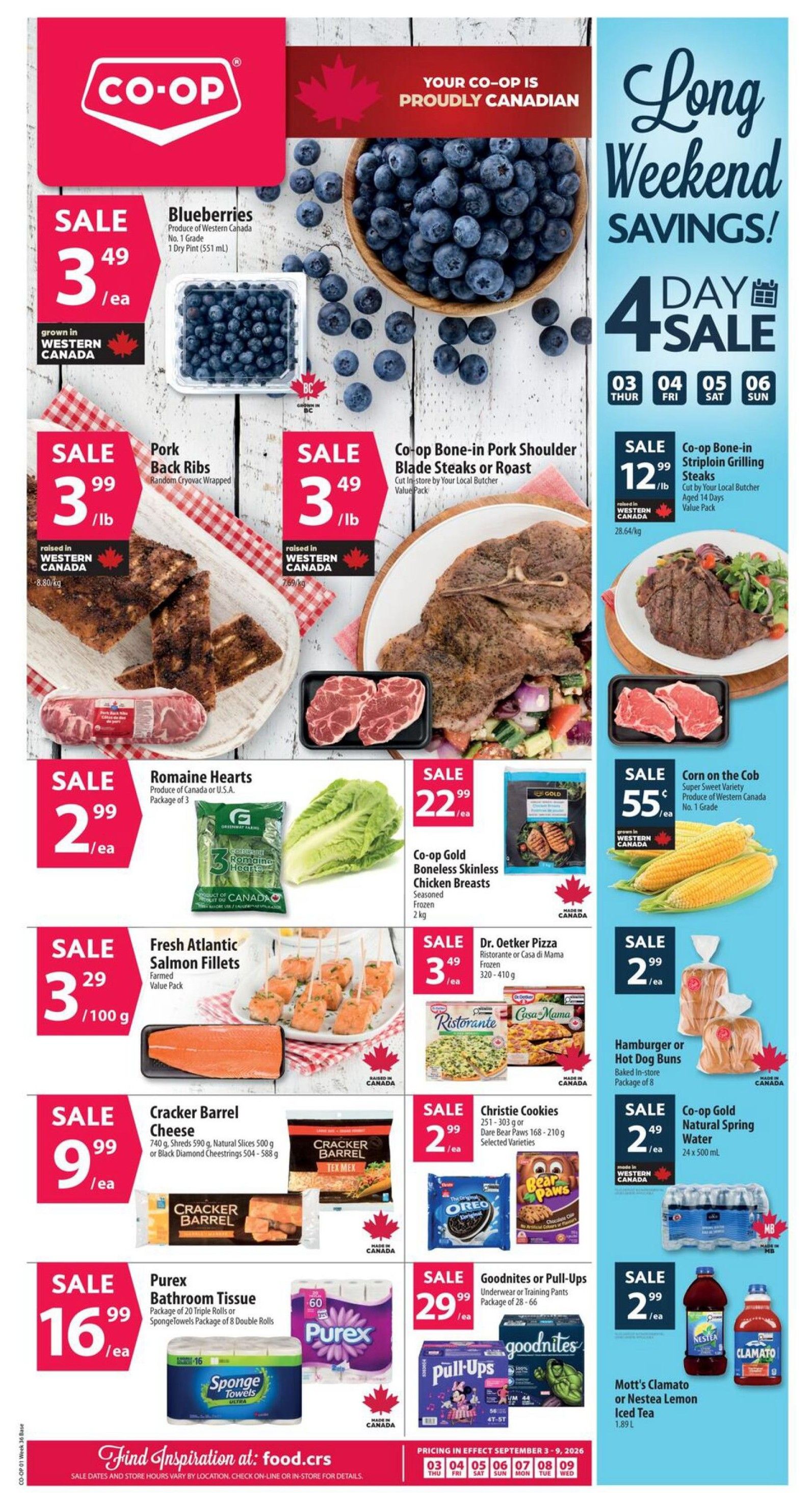 Co-op (West) Food Store Flyer September 3 to 9