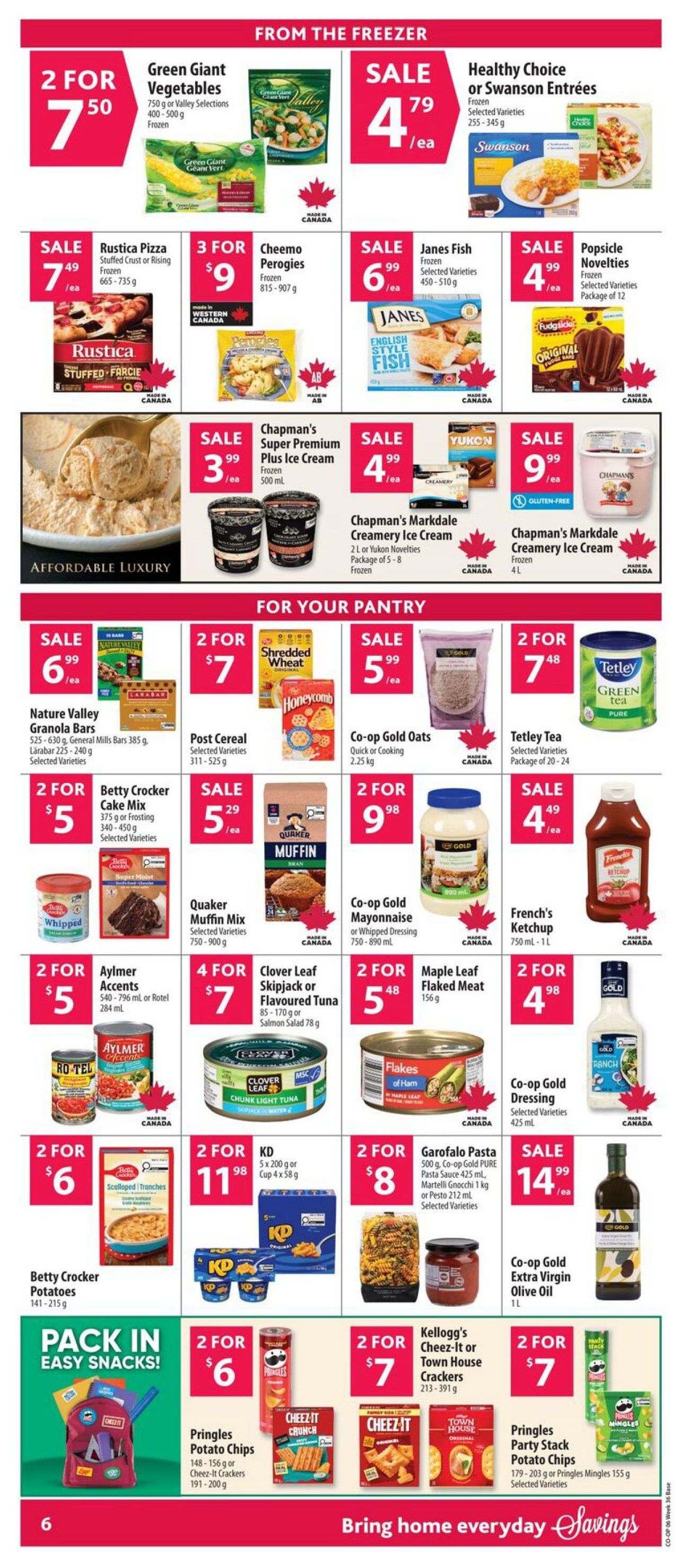 Co-op (West) Food Store Flyer September 3 to 9