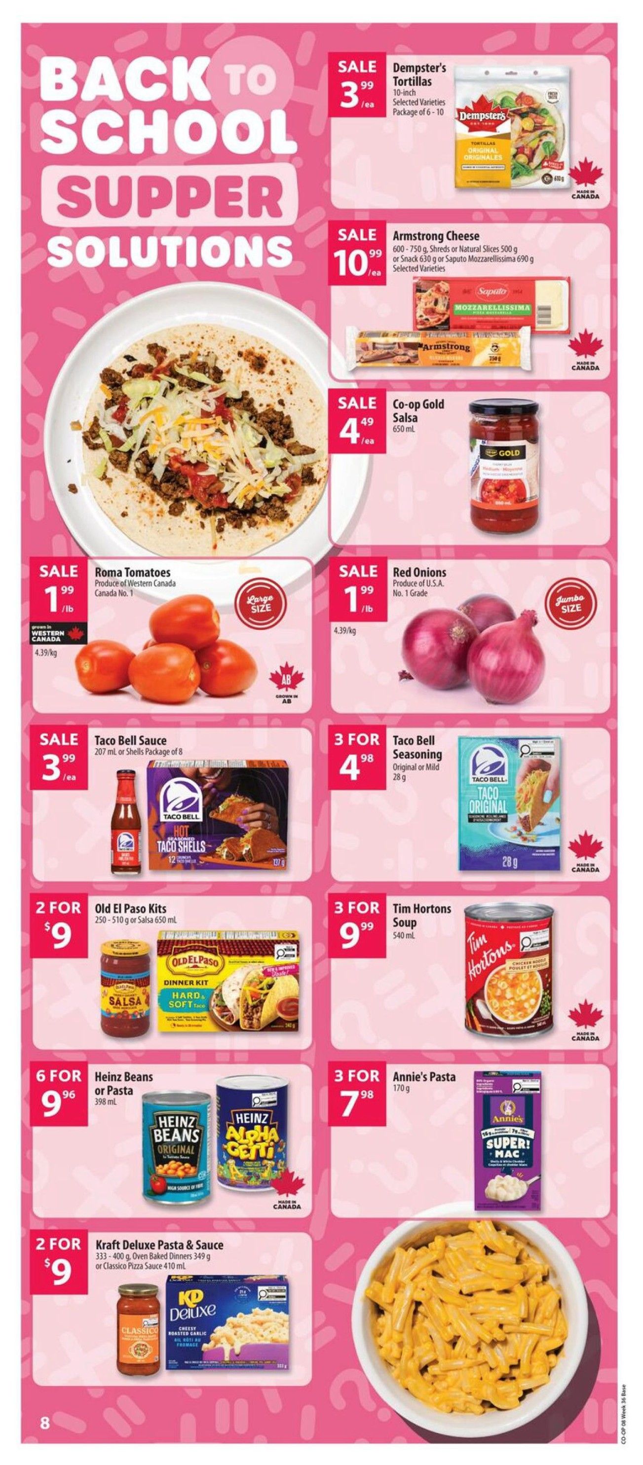 Co-op (West) Food Store Flyer September 3 to 9