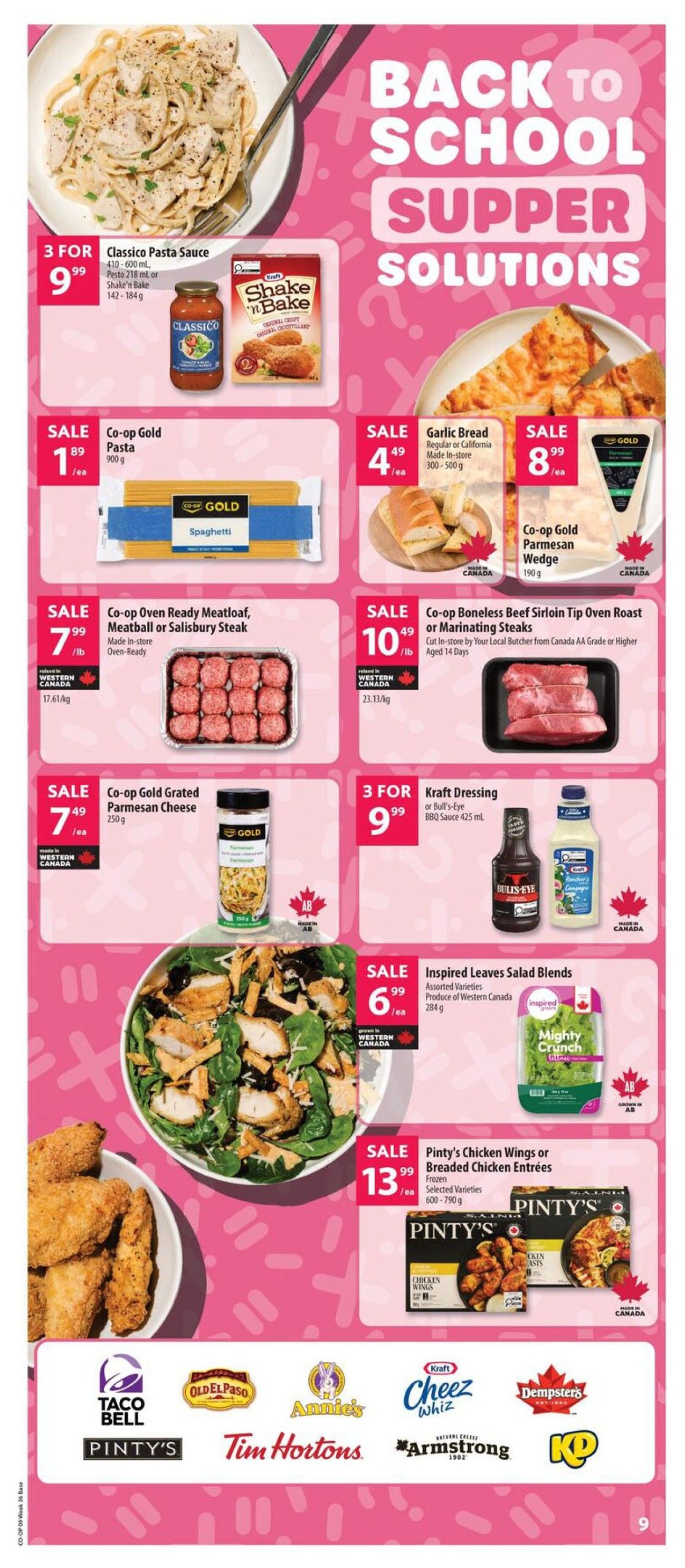 Co-op (West) Food Store Flyer September 3 to 9