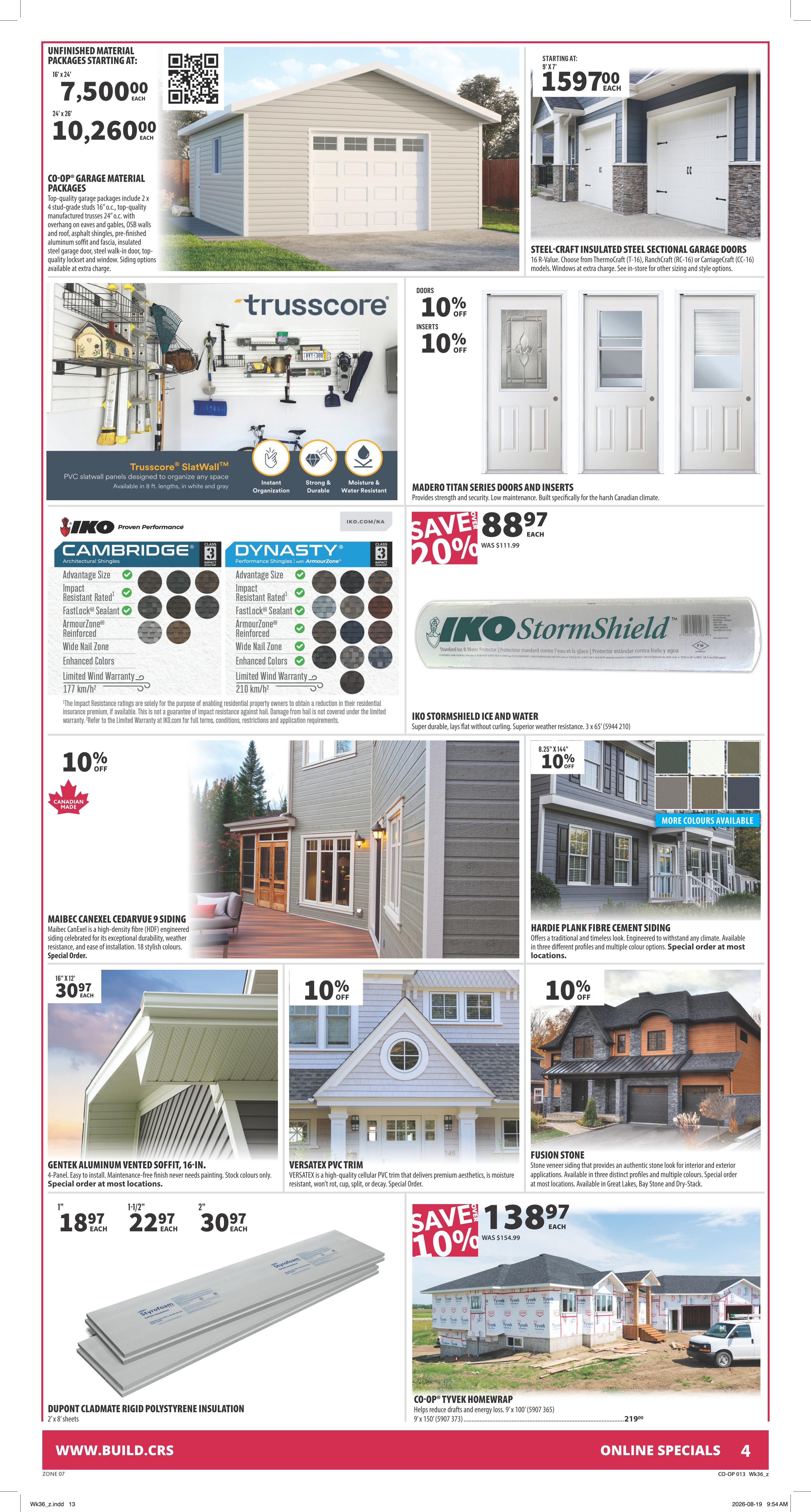 Co-op (West) Home Centre Flyer September 3 to 9