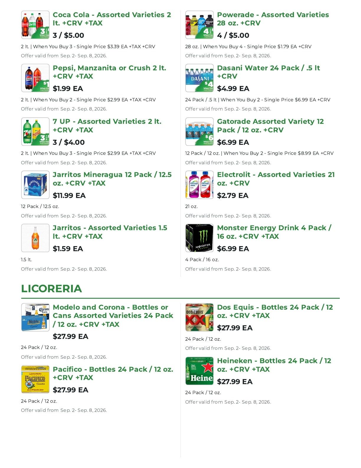Northgate Market Weekly Ad September 2 - 8, 2026