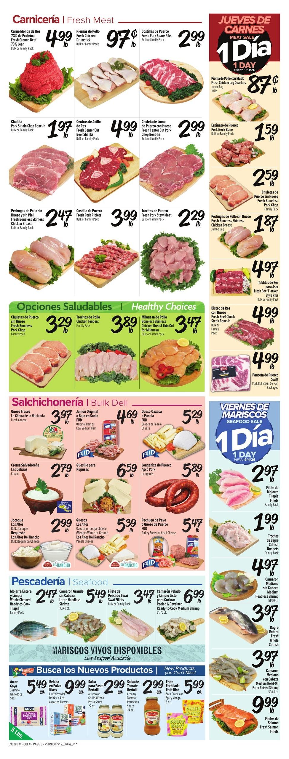 Fiesta Mart (Allen Area, TX) Weekly Ad September 2 - 8, 2026