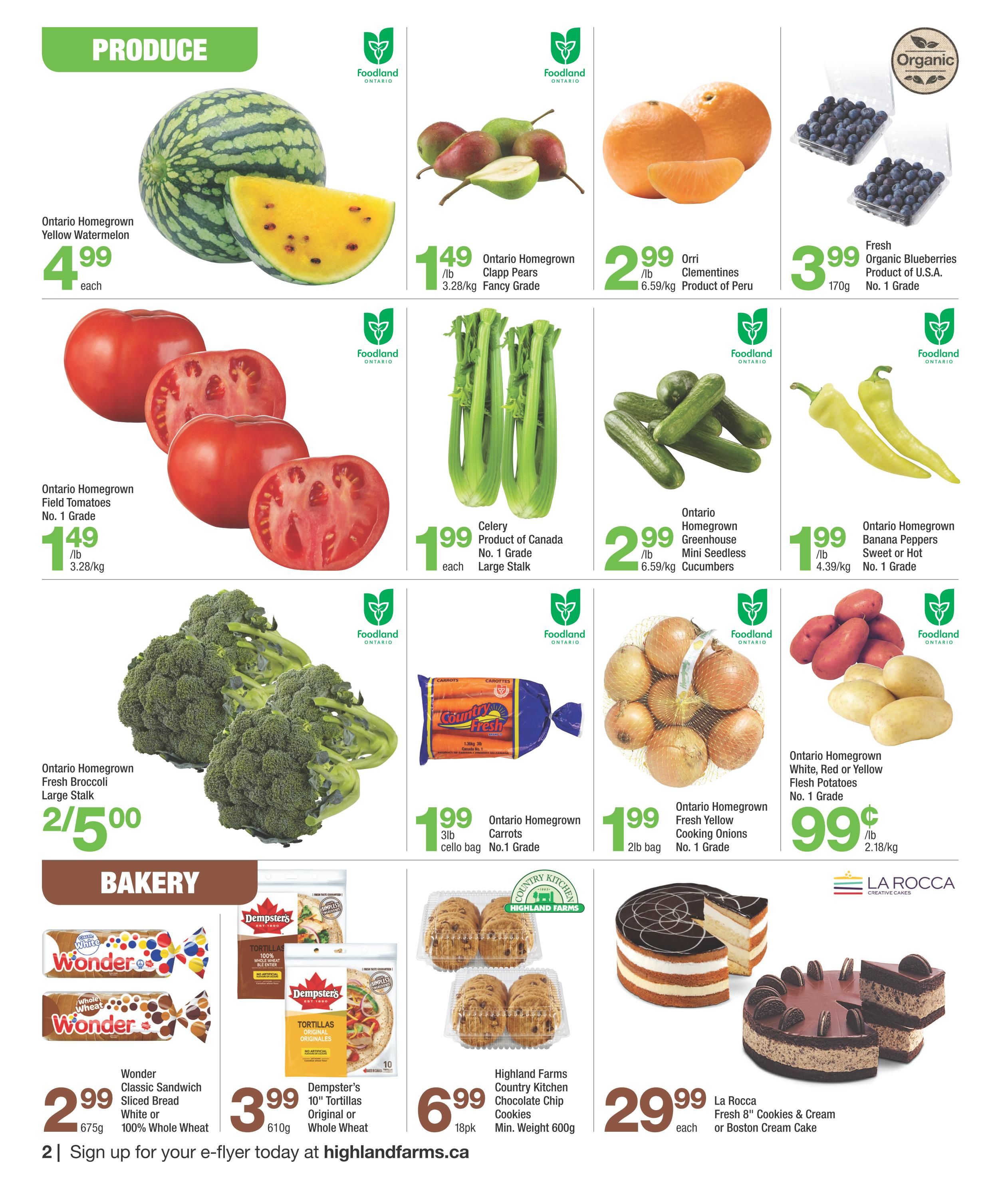 Highland Farms Flyer September 3 to 9
