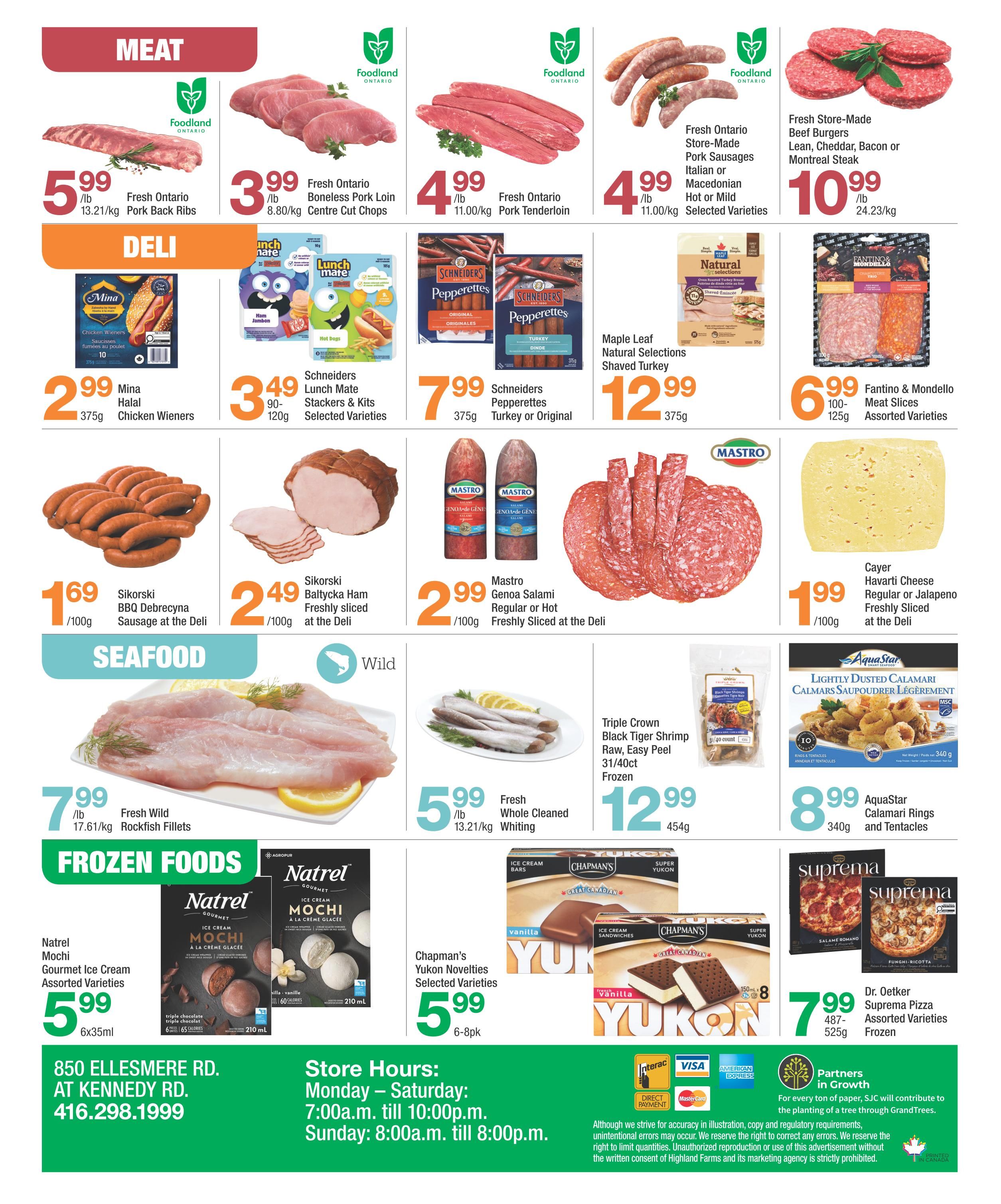 Highland Farms Flyer September 3 to 9