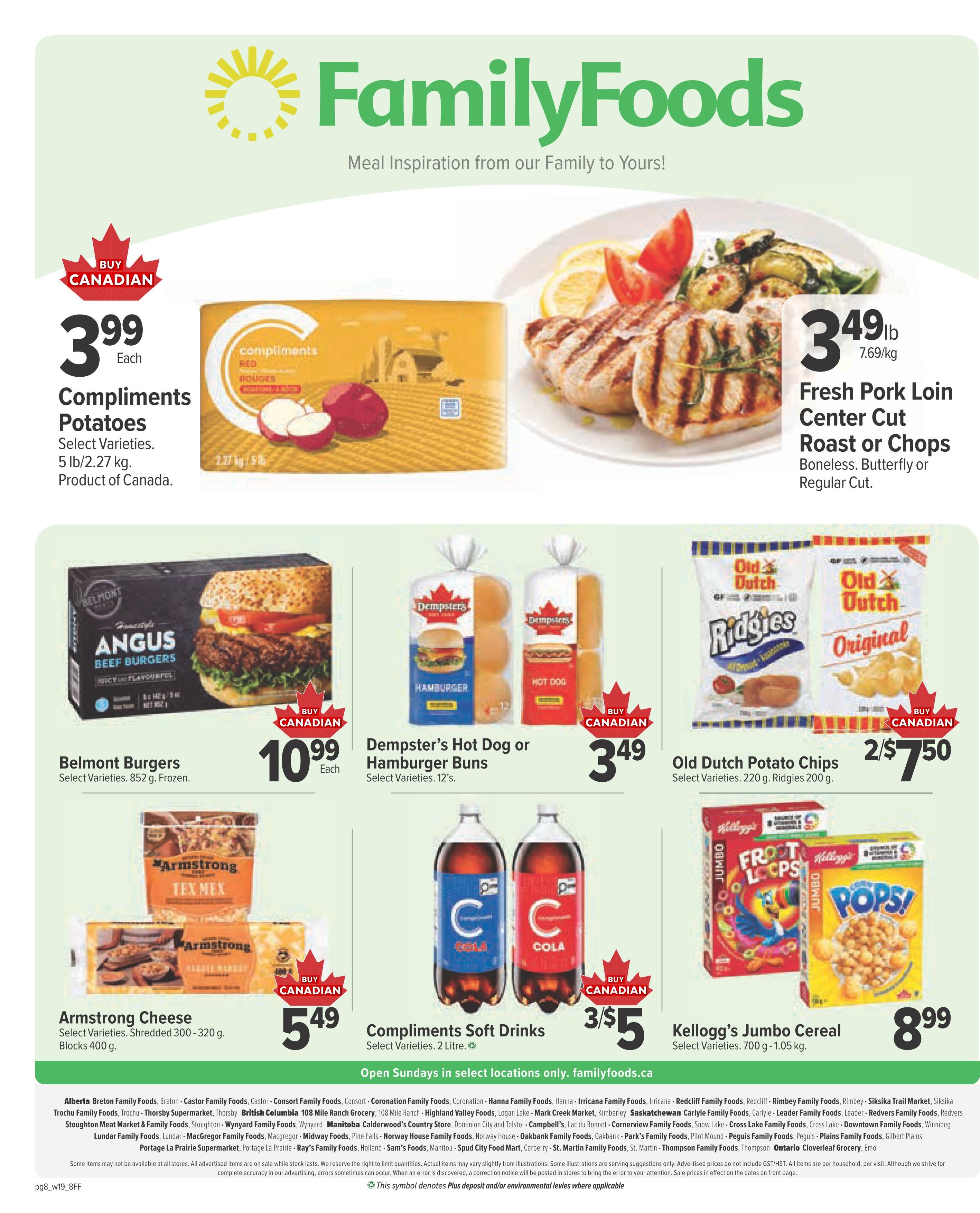 Family Foods (AB) Flyer September 3 to 9