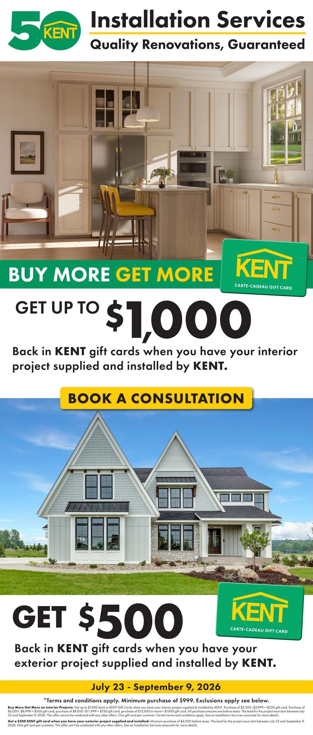 Kent Building Supplies Flyer September 3 to 9