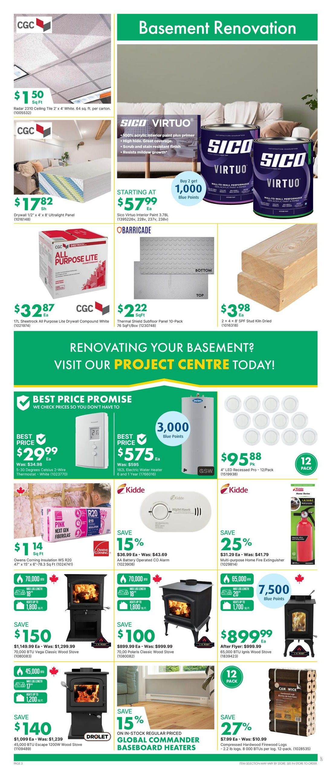 Kent Building Supplies Flyer September 3 to 9