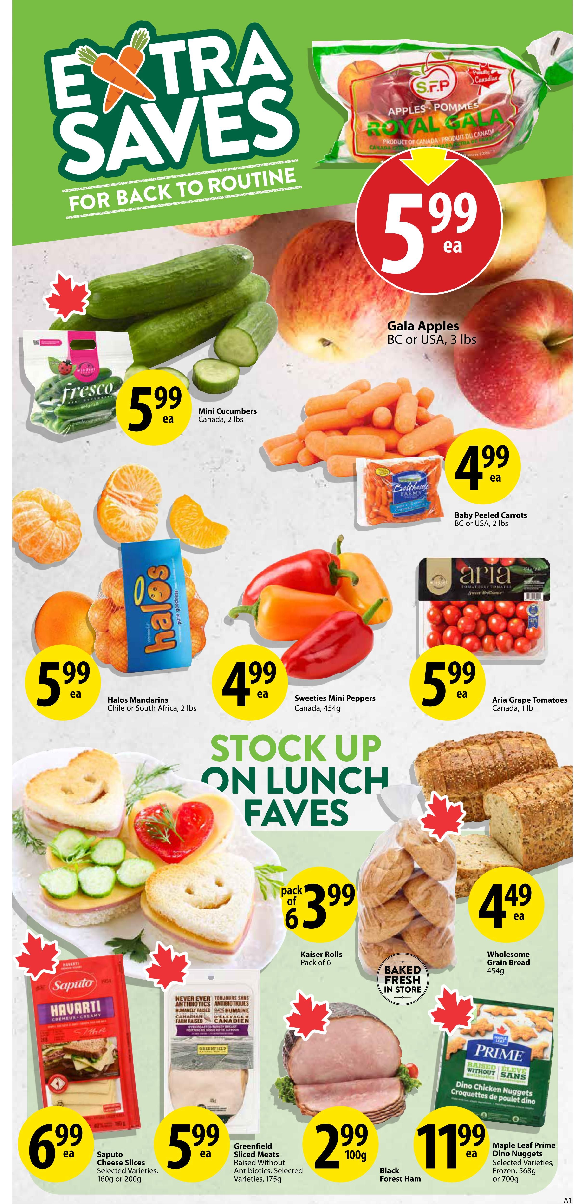 Save On Foods (BC) Flyer September 3 to 9