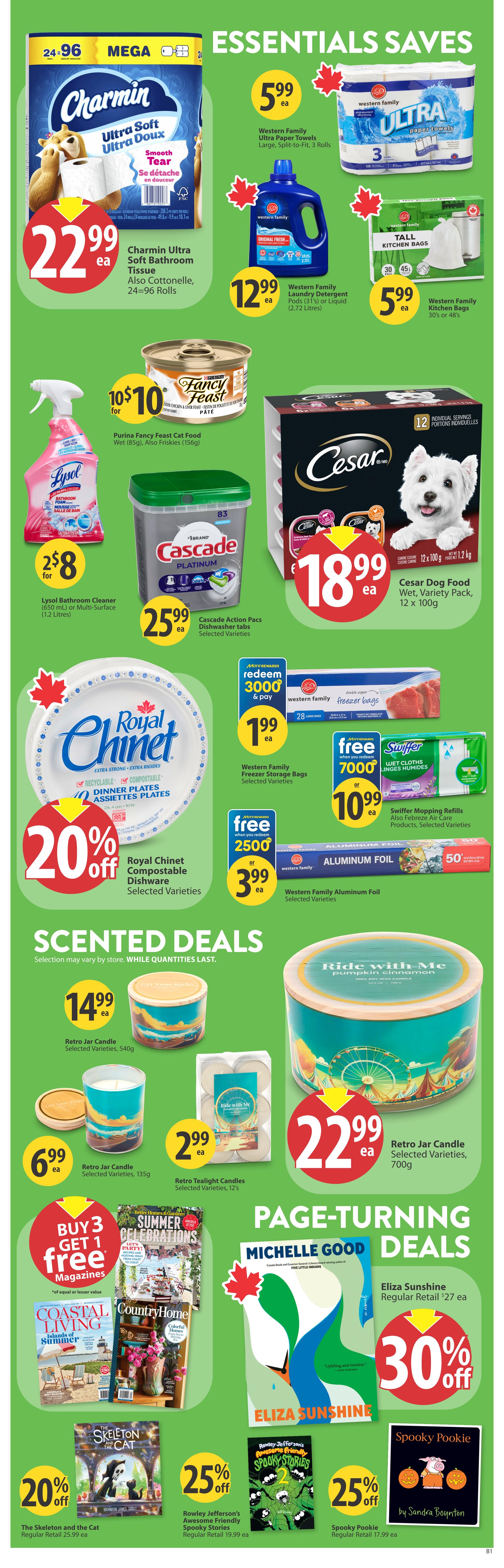 Save On Foods (AB) Flyer September 3 to 9