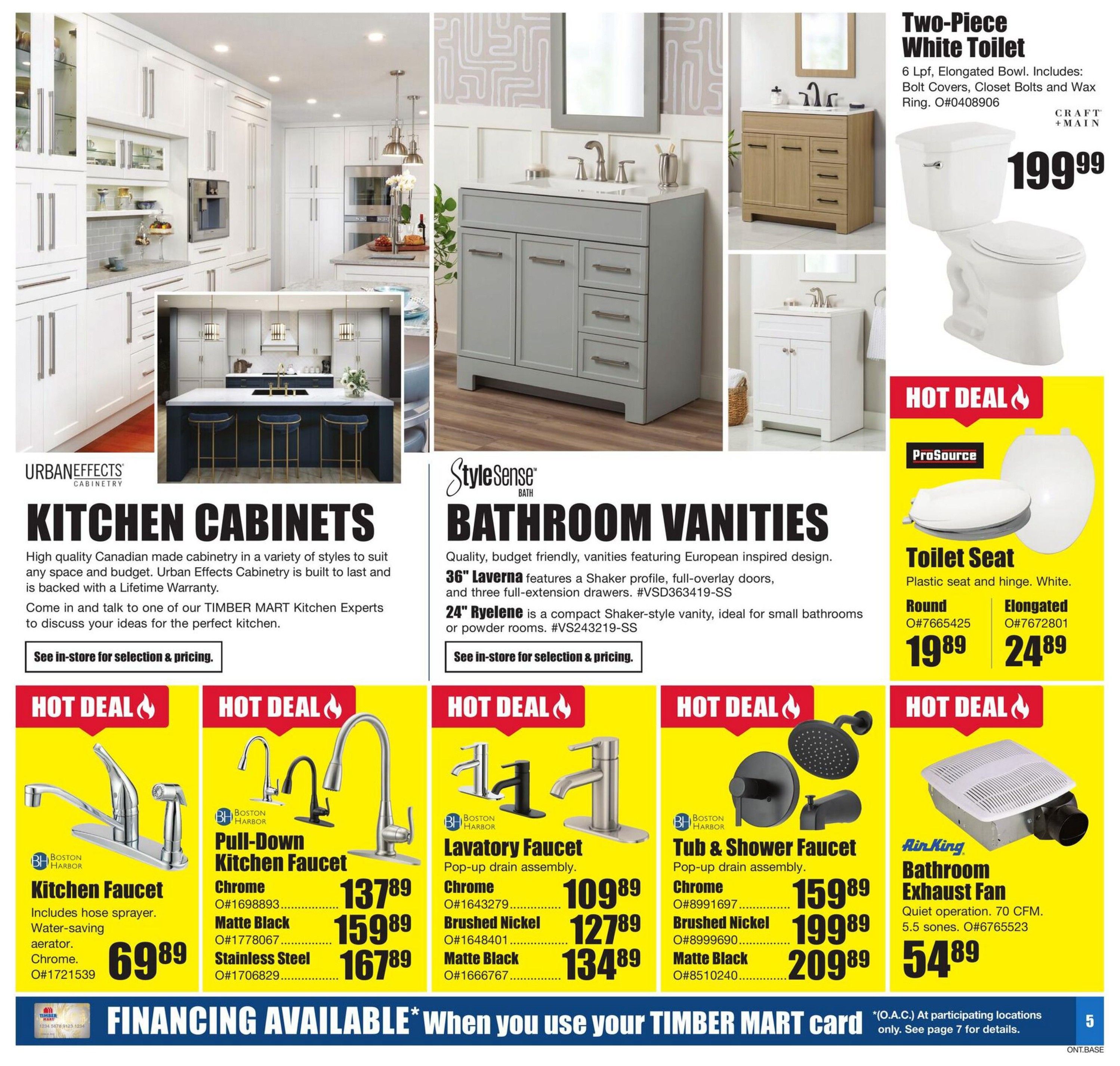 Timber Mart Flyer September 3 to 16
