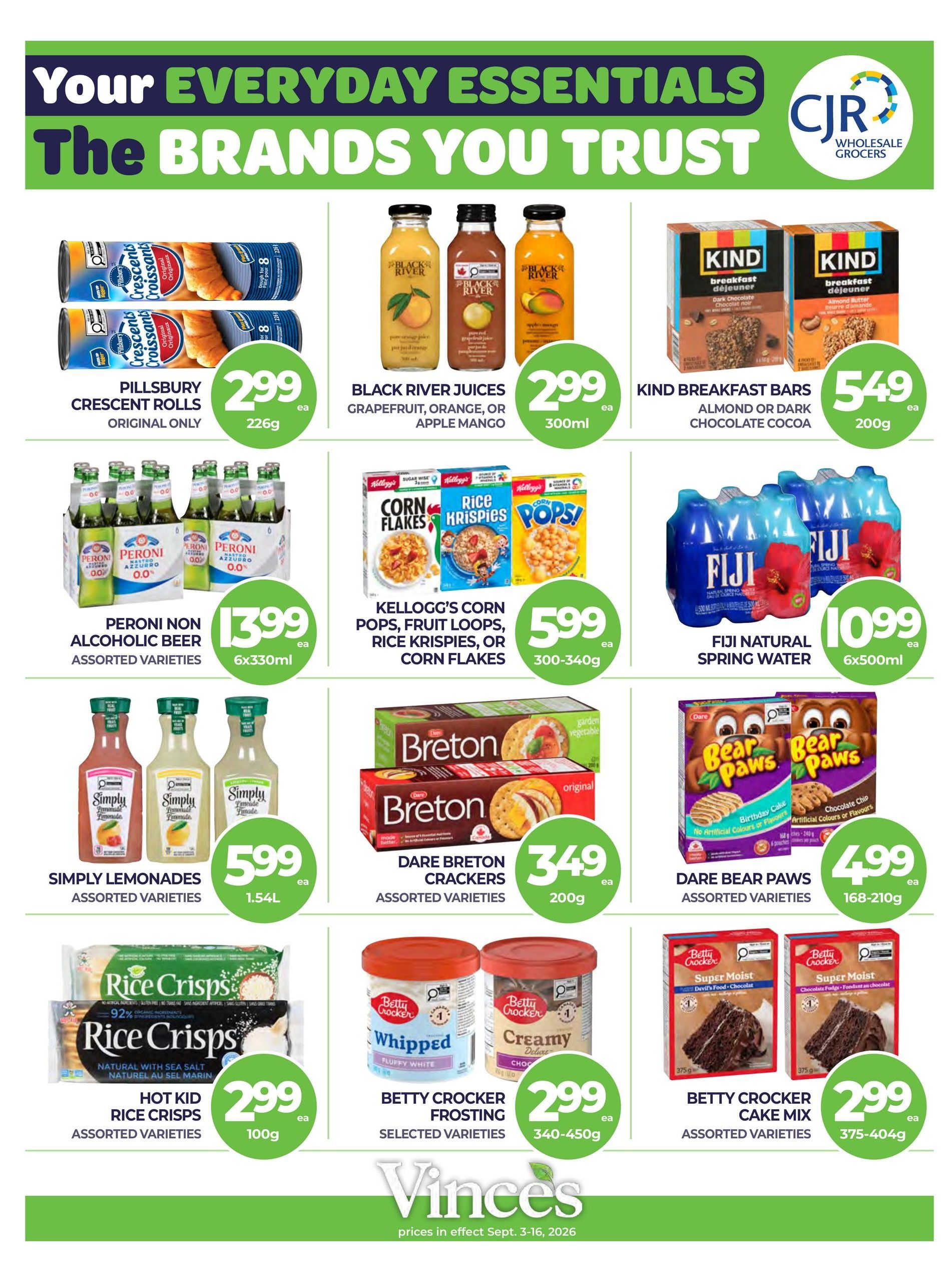 Vince's Market Flyer September 3 to 16