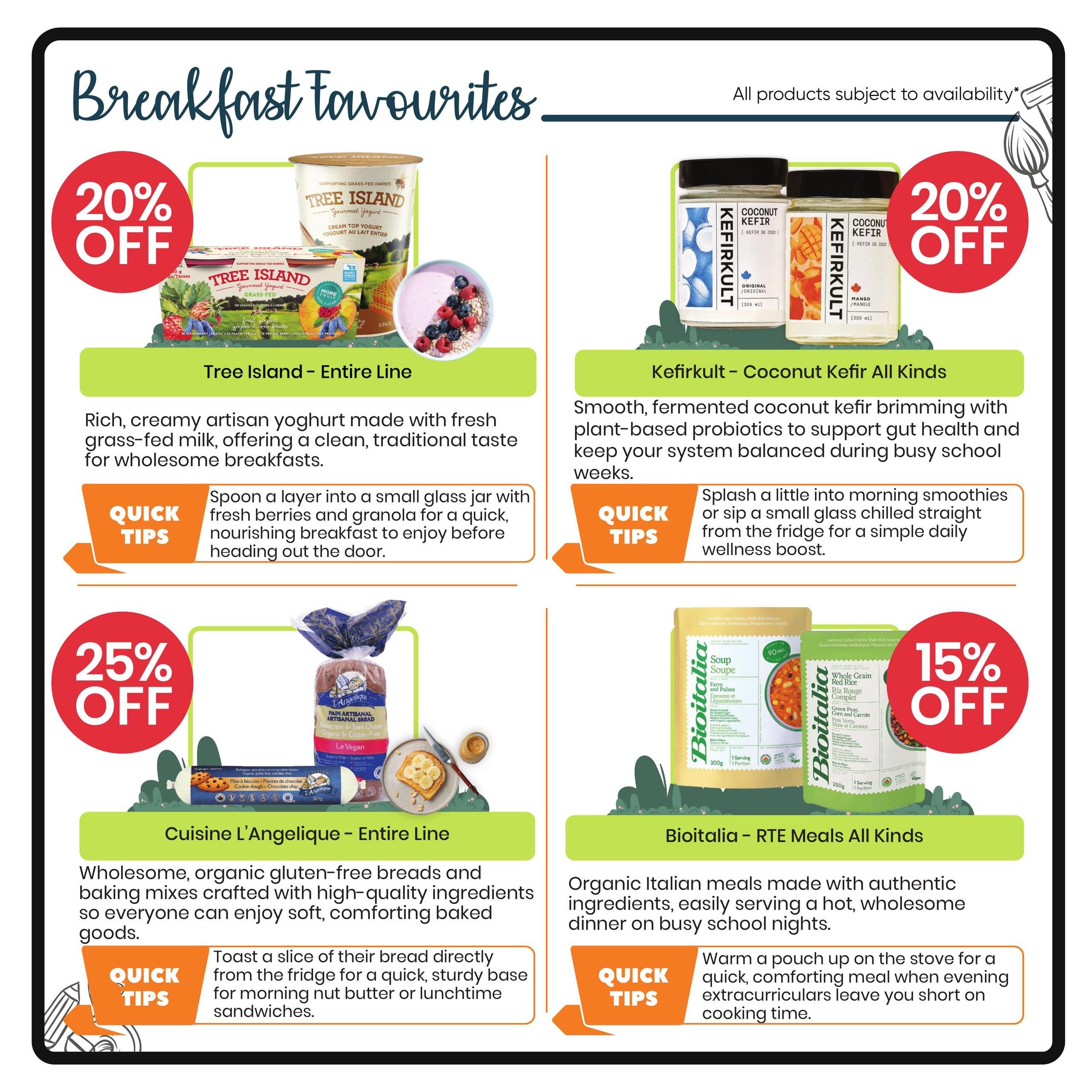Healthy Planet Flyer September 3 to 16