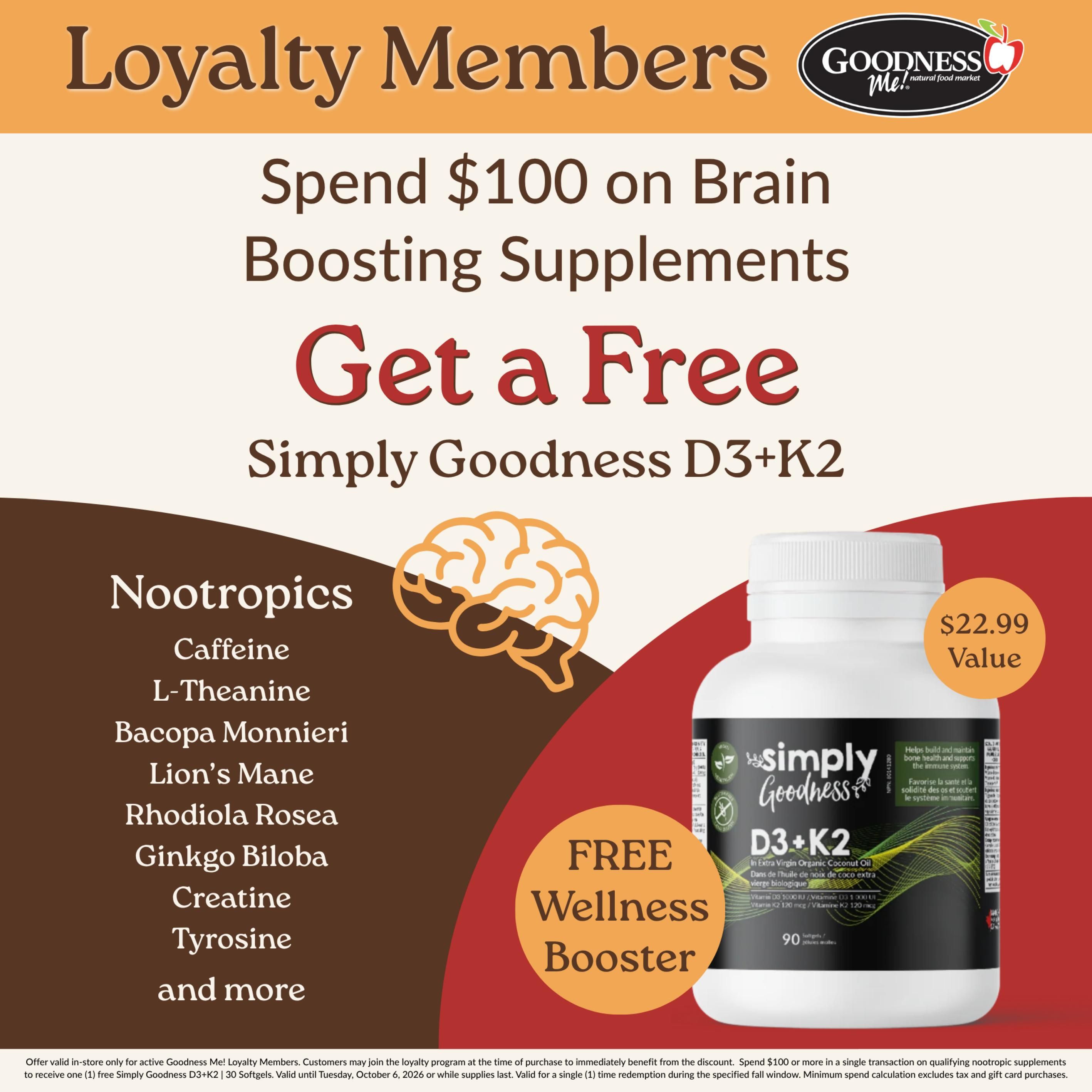 Goodness Me Flyer September 2 to 8