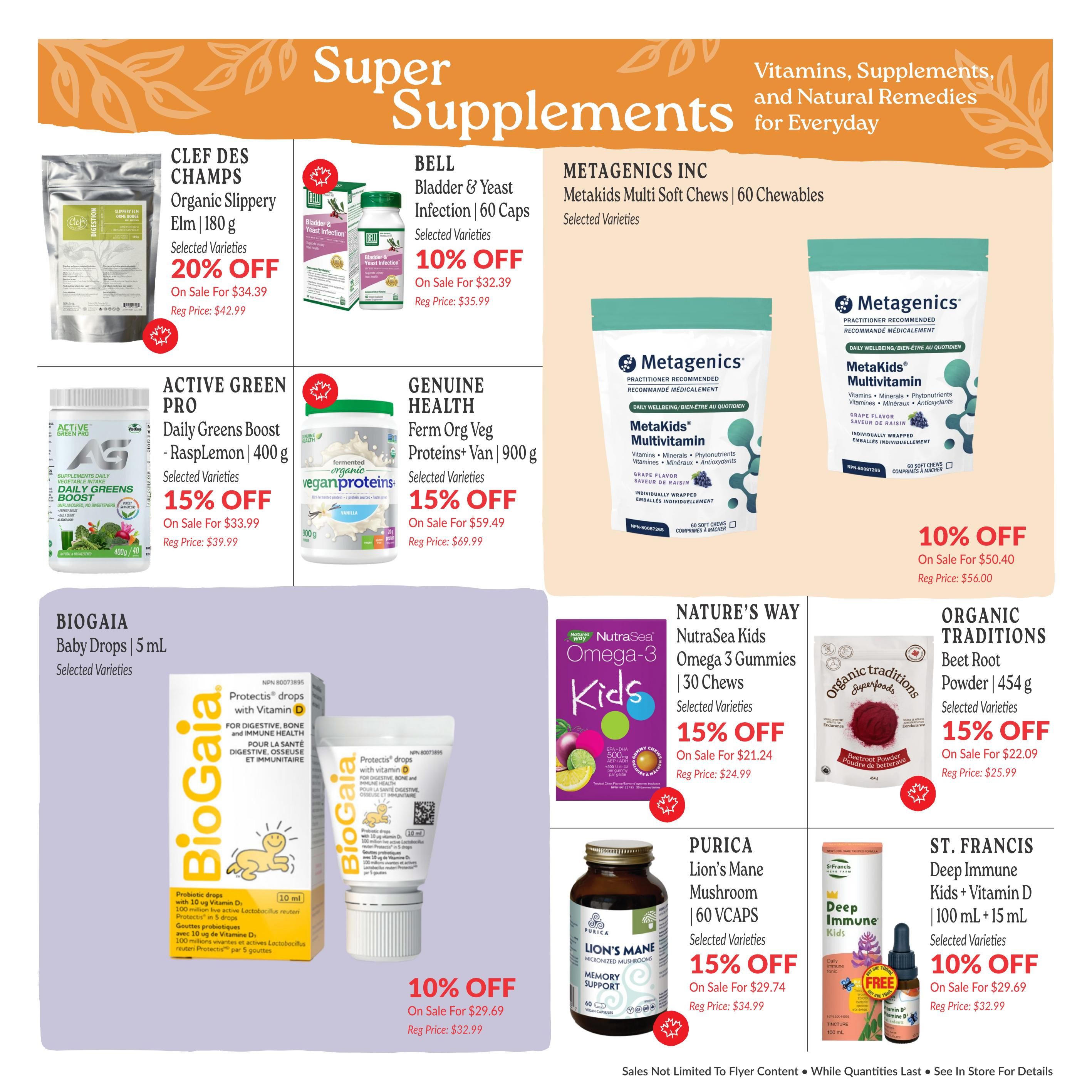 Goodness Me Flyer September 2 to 8