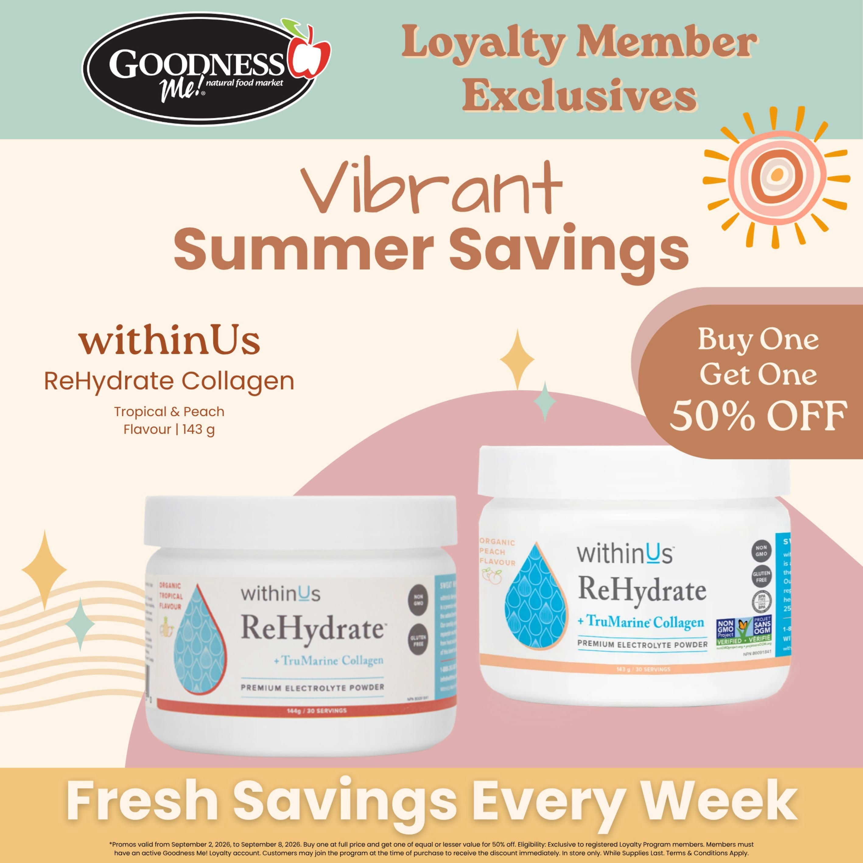 Goodness Me Flyer September 2 to 8