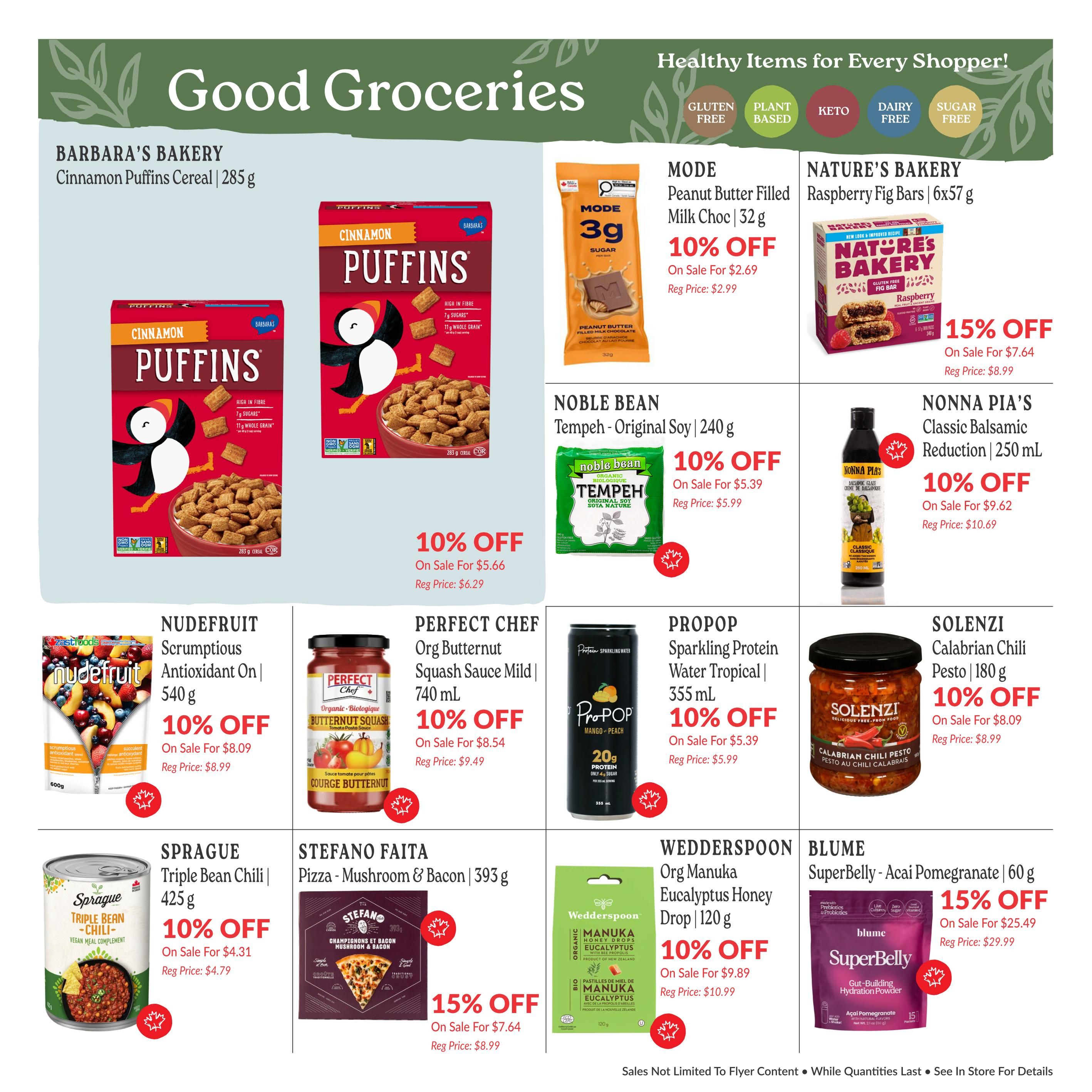 Goodness Me Flyer September 2 to 8