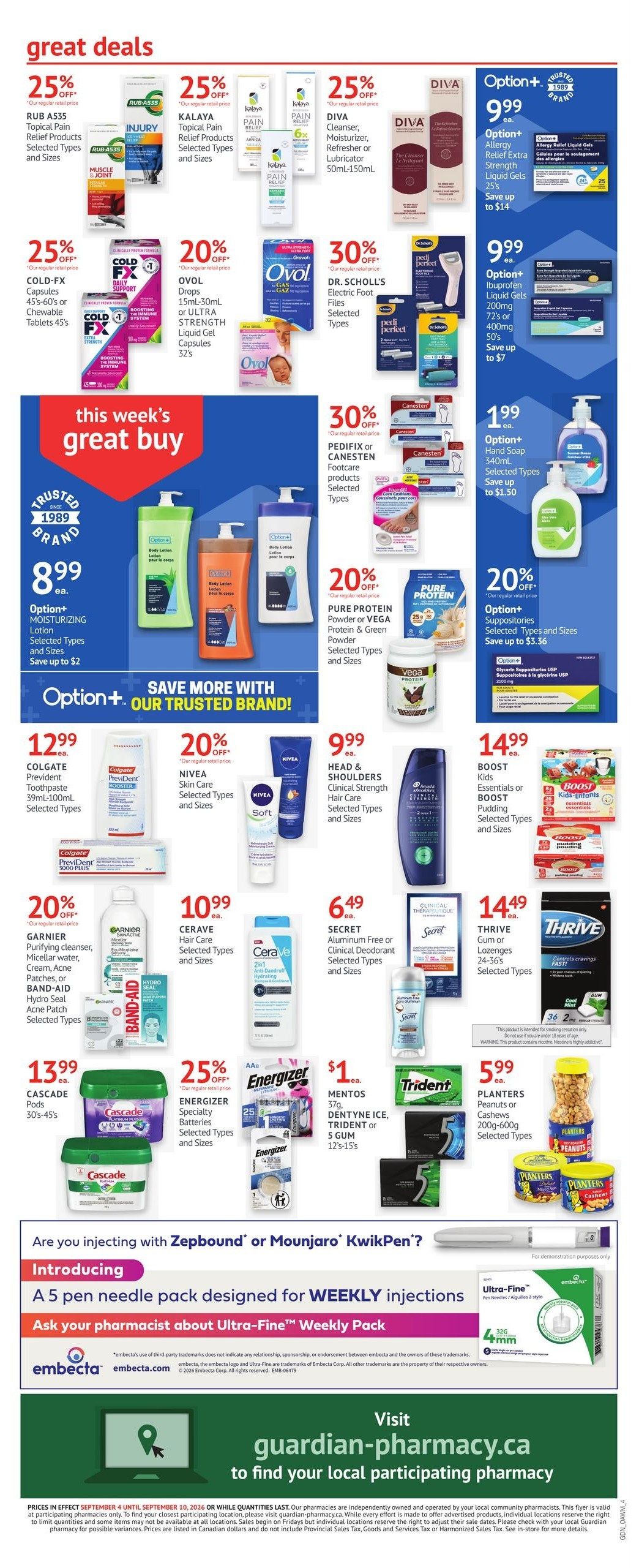 Guardian Flyer September 4 to 10