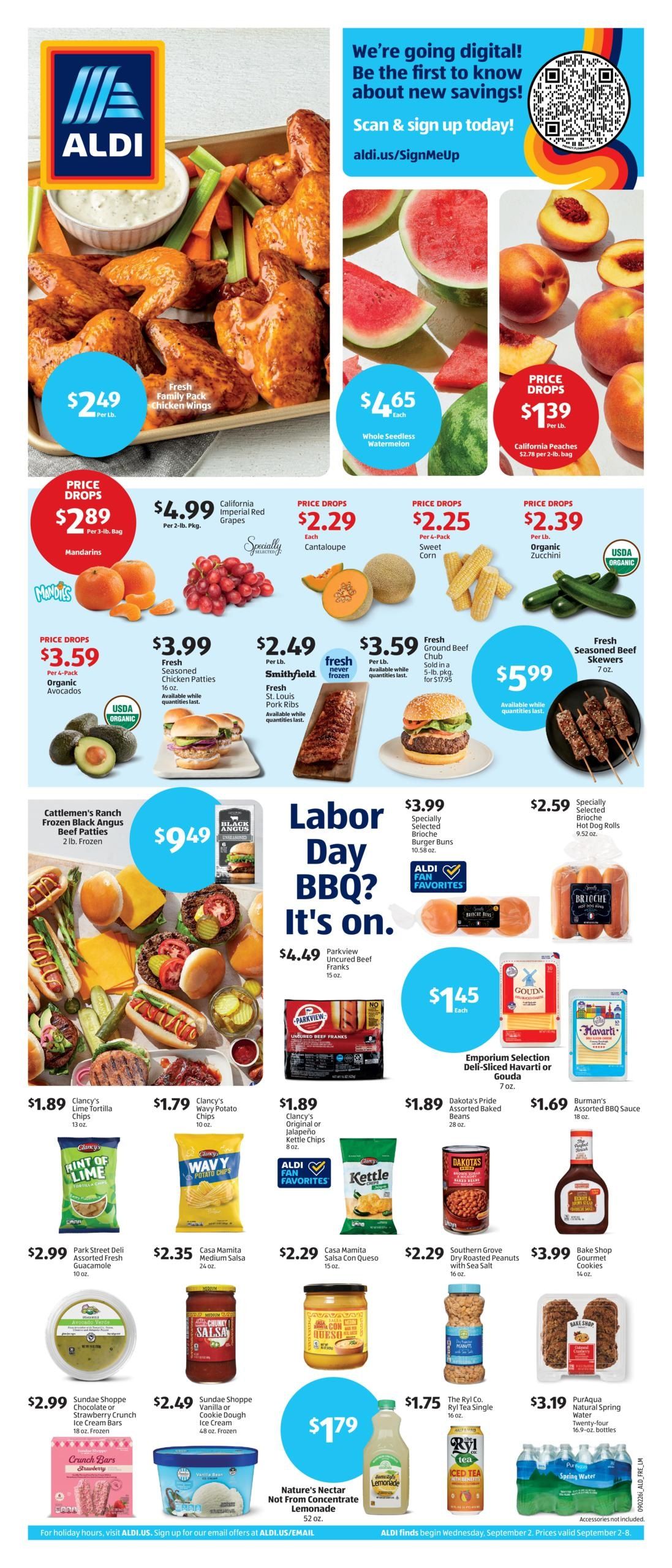 ALDI (Washington Area, DC) Weekly Ad September 2 - 8, 2026