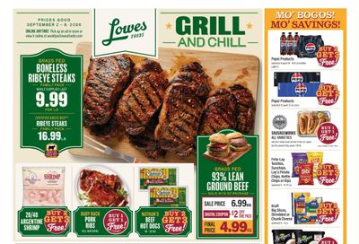 Lowes Foods (Charlotte Area, NC) Weekly Ad September 2 - 8, 2026