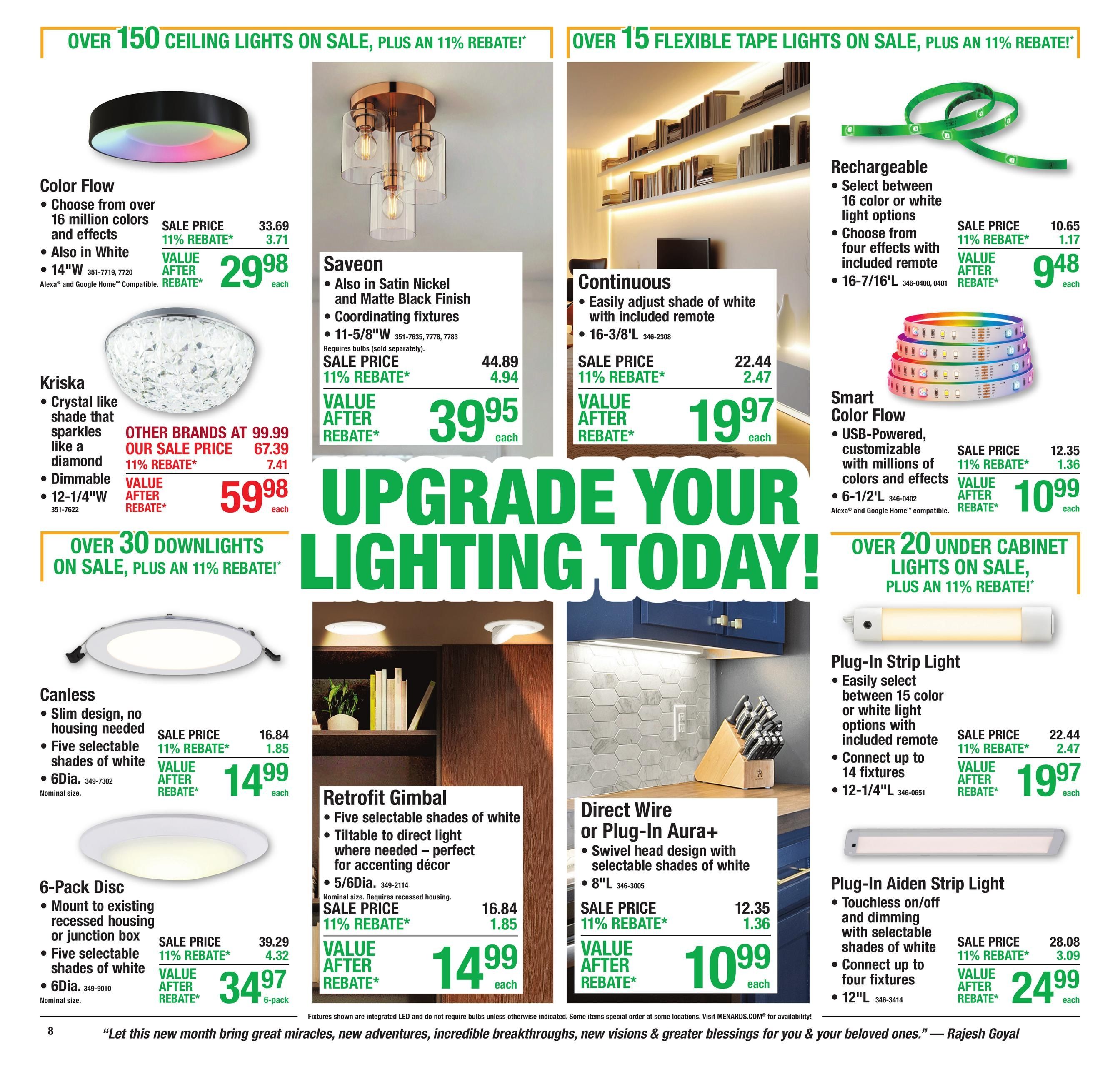 Menards (Black Hawk Area, SD) 11% Rebate Sale Weekly Ad September 2 - 13, 2026