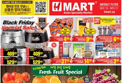 H Mart (West) Flyer November 15 to 21