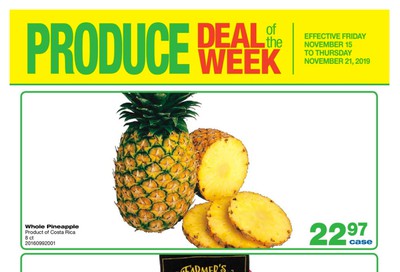 Wholesale Club (West) Produce Deal of the Week Flyer November 15 to 21
