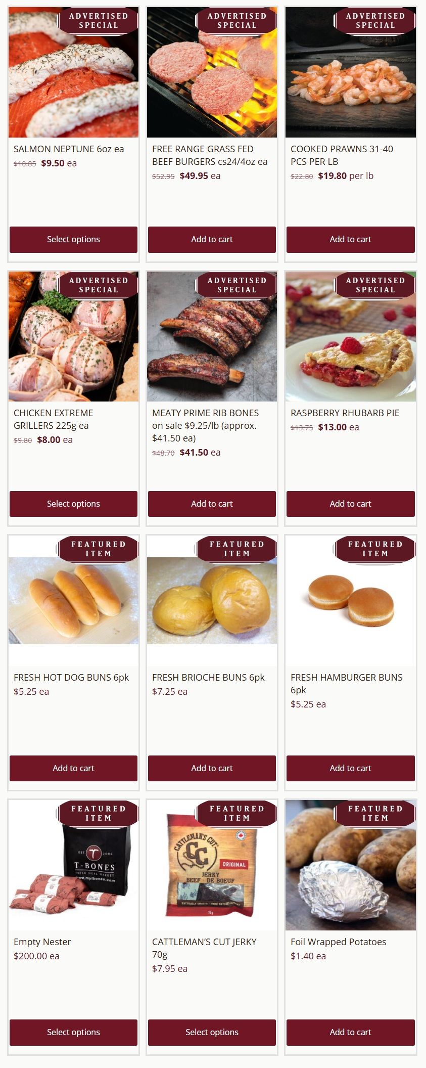 T-Bone's Flyer September 2 to 8