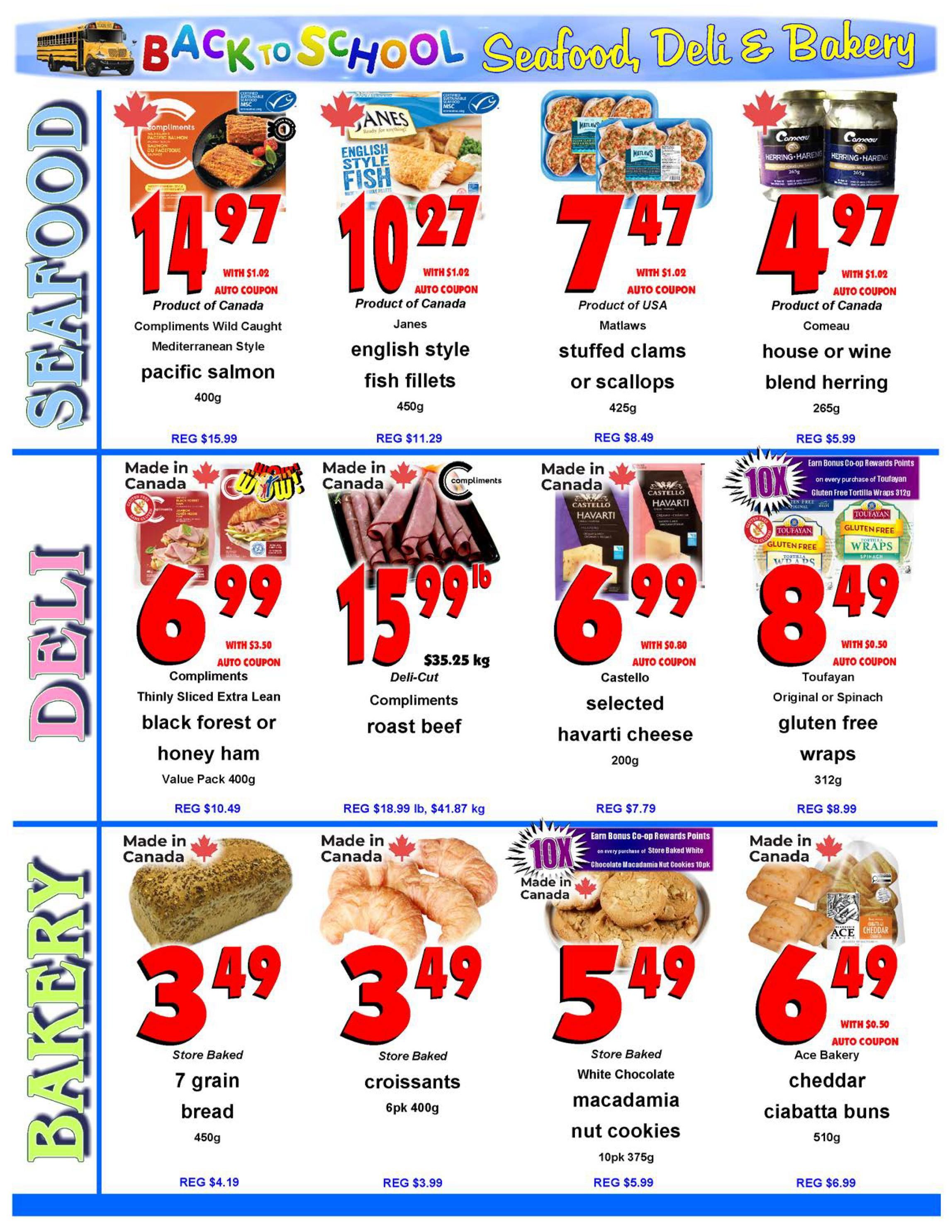 Fredericton Co-op Flyer September 3 to 9