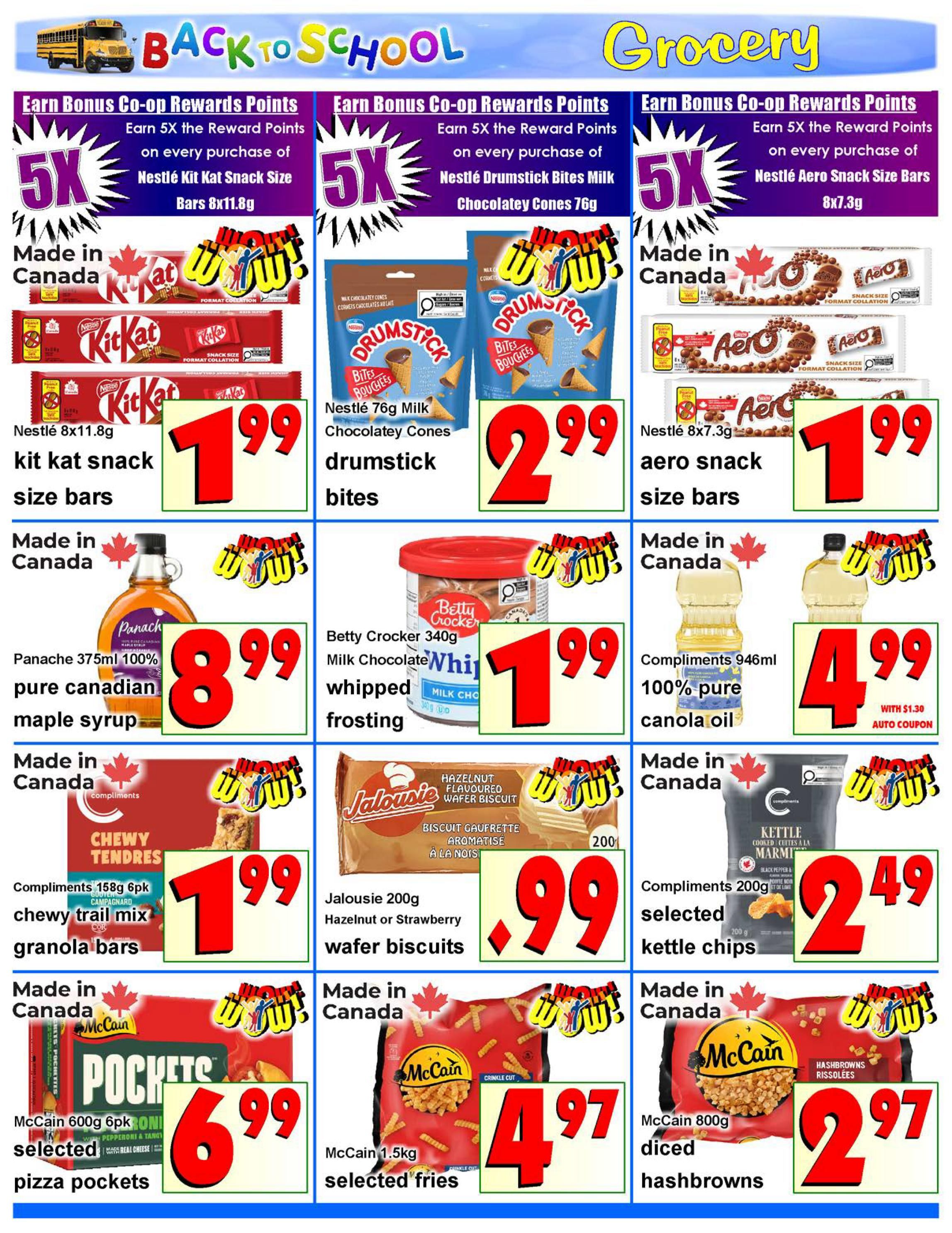 Fredericton Co-op Flyer September 3 to 9