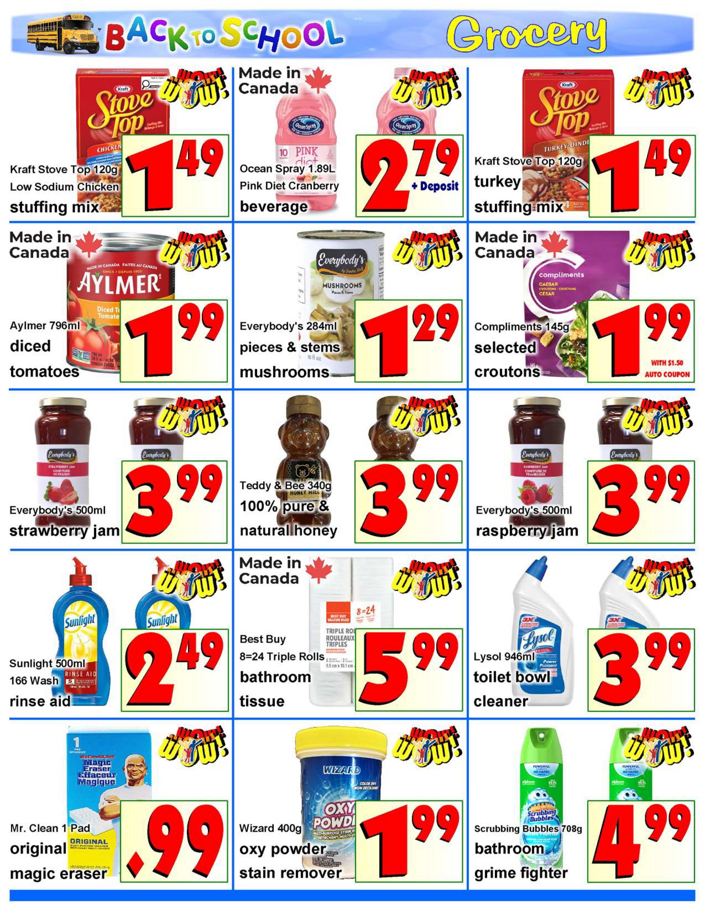 Fredericton Co-op Flyer September 3 to 9