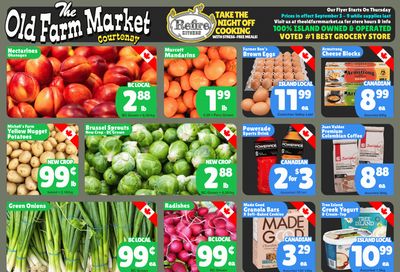 The Old Farm Market (Courtenay) Flyer September 3 to 9